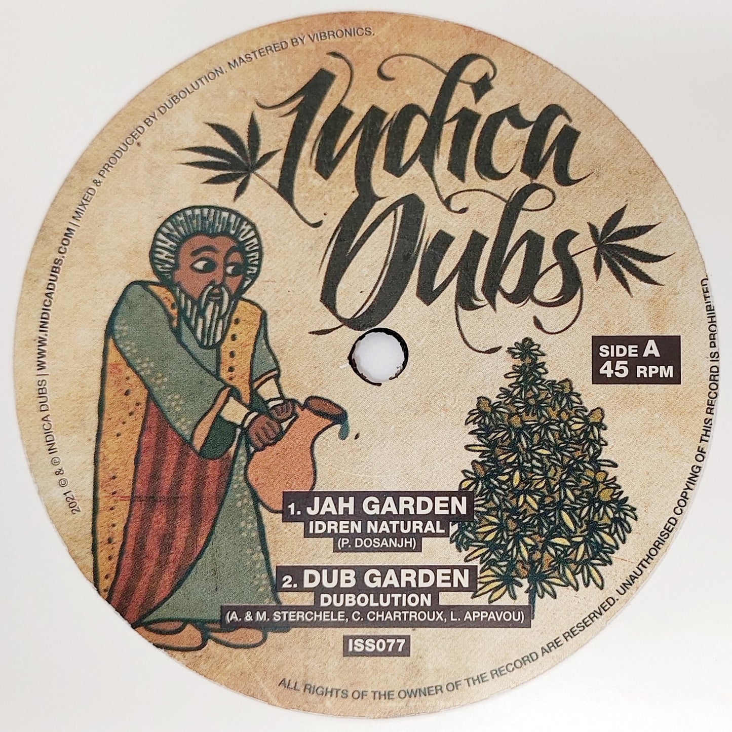 Idren Natural / Dubolution / Indica Dubs - Jah Garden
