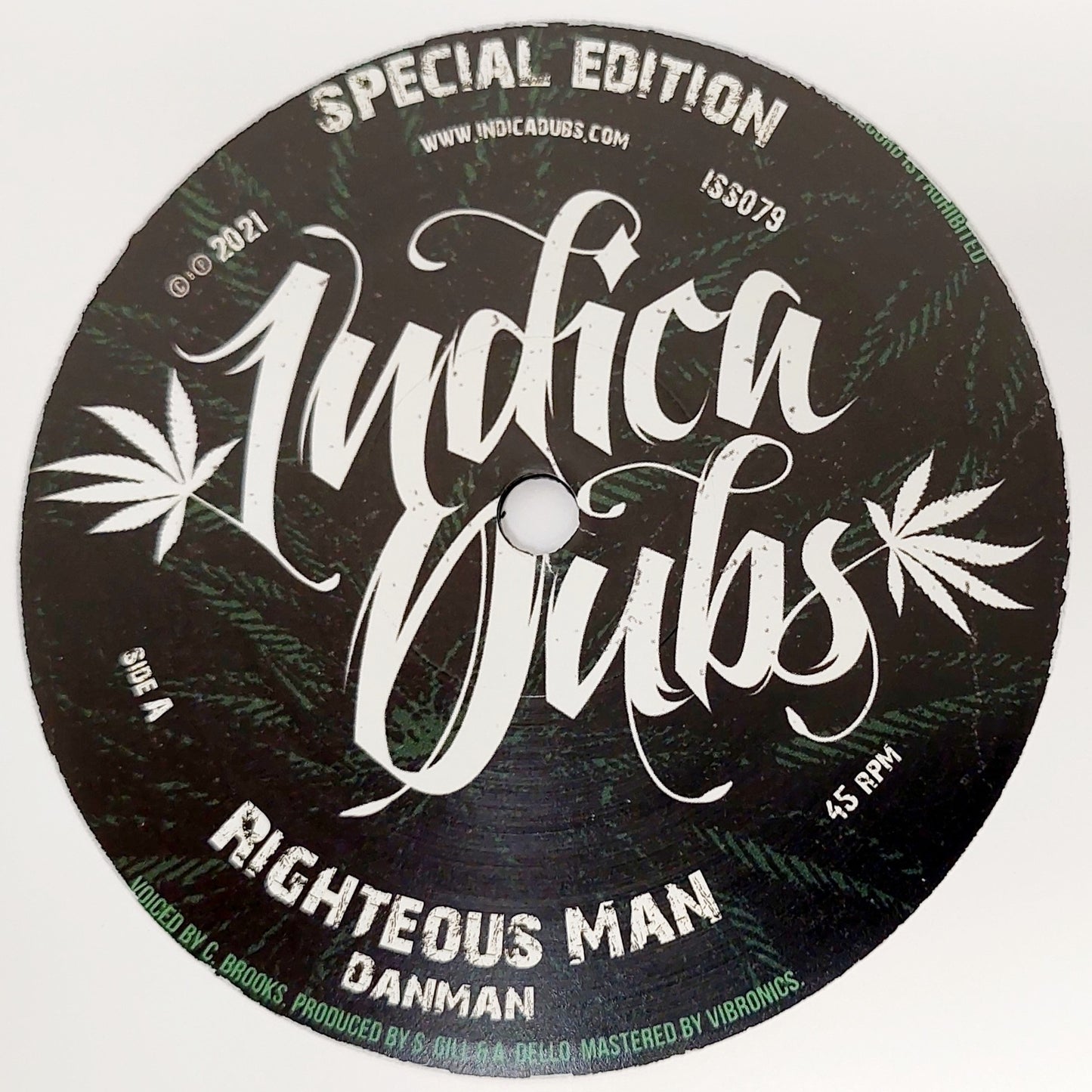 Danman / Indica Dubs / Forward Fever - Righteous Man