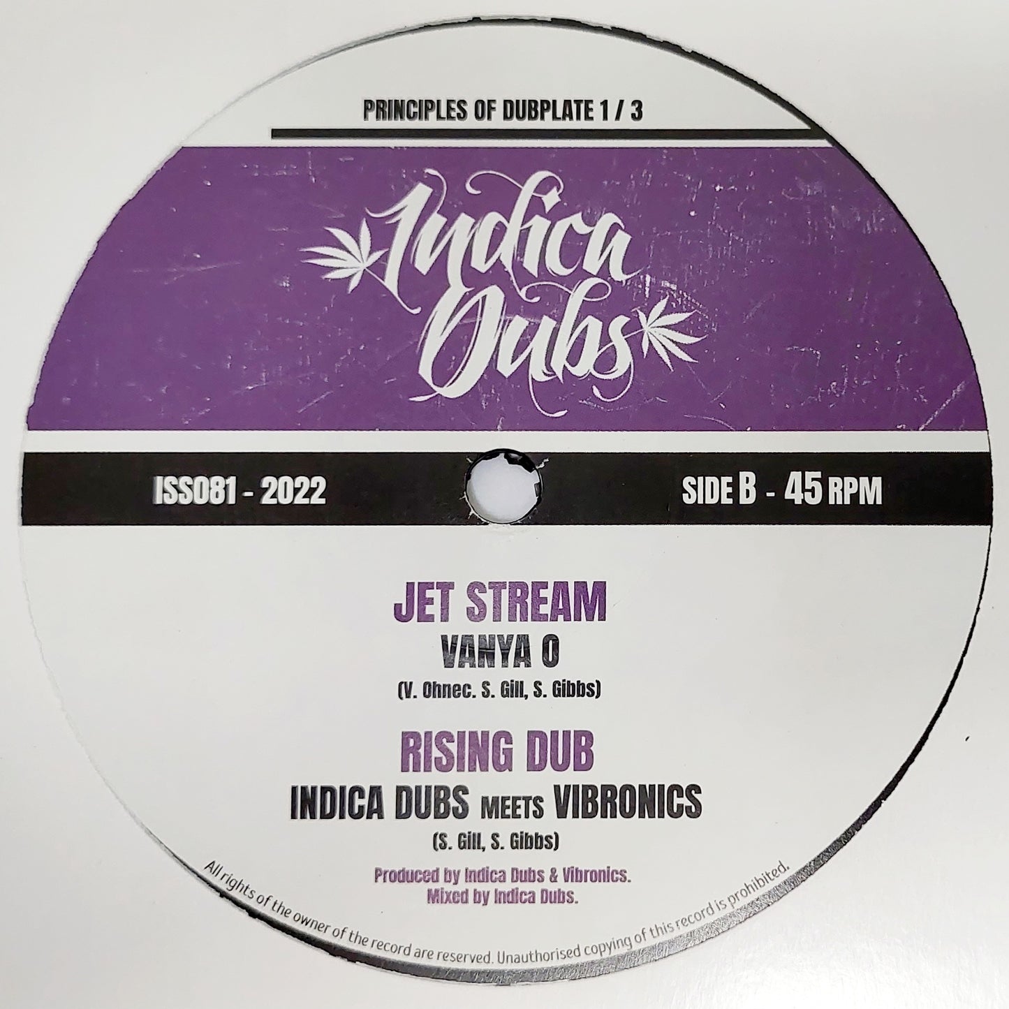 Shiva / Vanjah O / Indica Dubs Meets Vibronics - Jah Is Here / Jet Stream