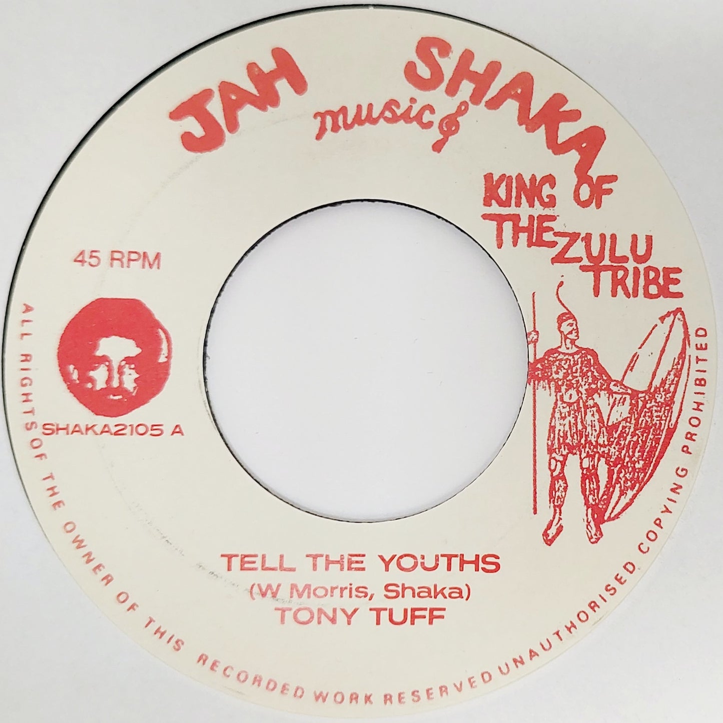 Tony Tuff - Tell The Youths