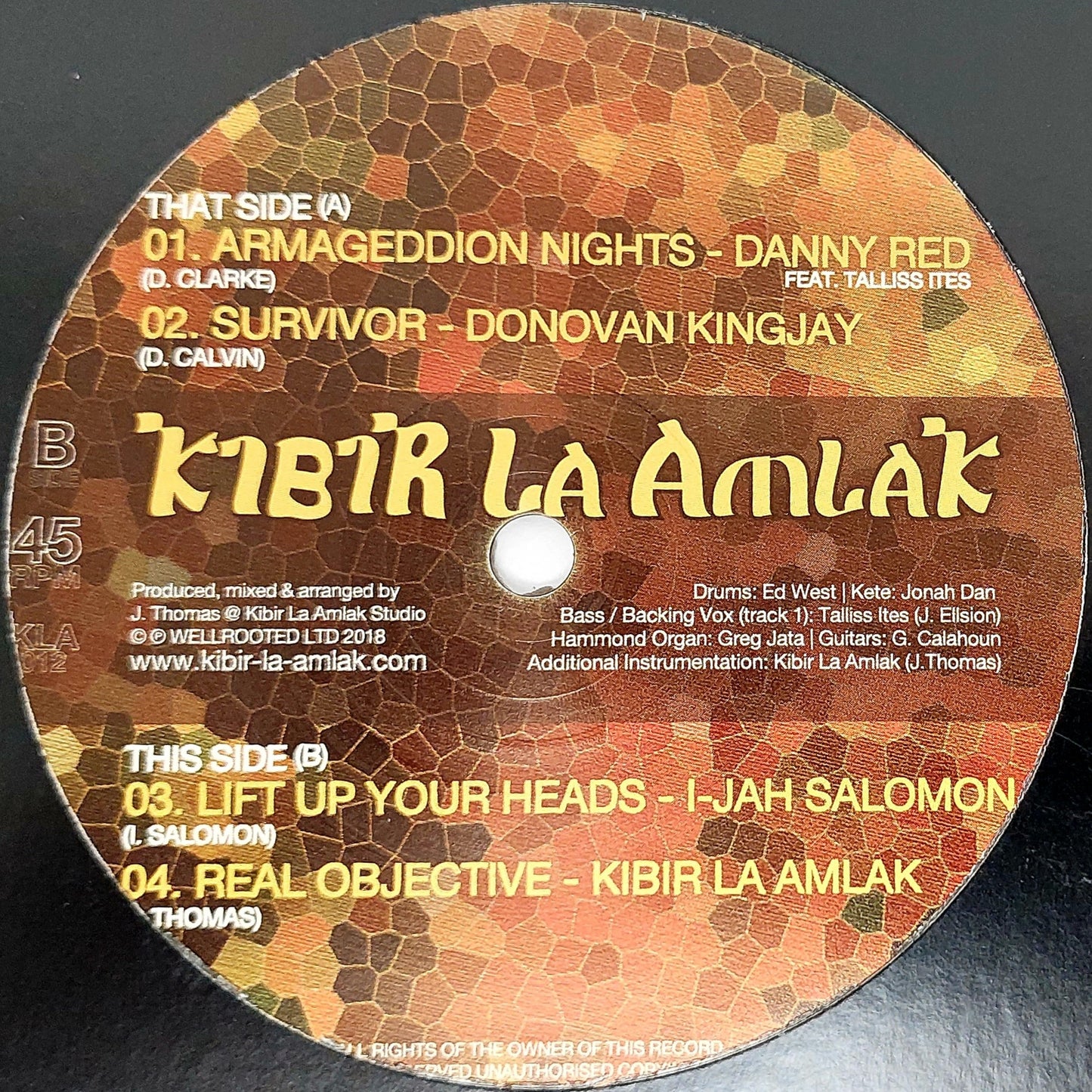 Danny Red / Donovan King Jay & I-Jah Salomon - Confident (In The Victory)