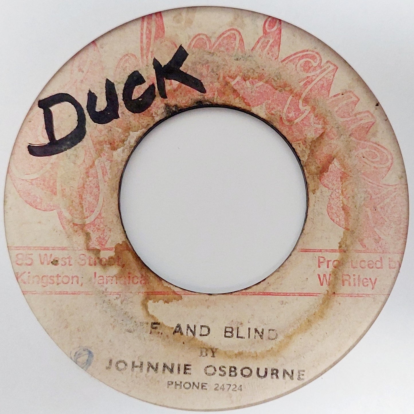 Johnnie Osbourne / Johnnie Organ - See And Blind / Scarface