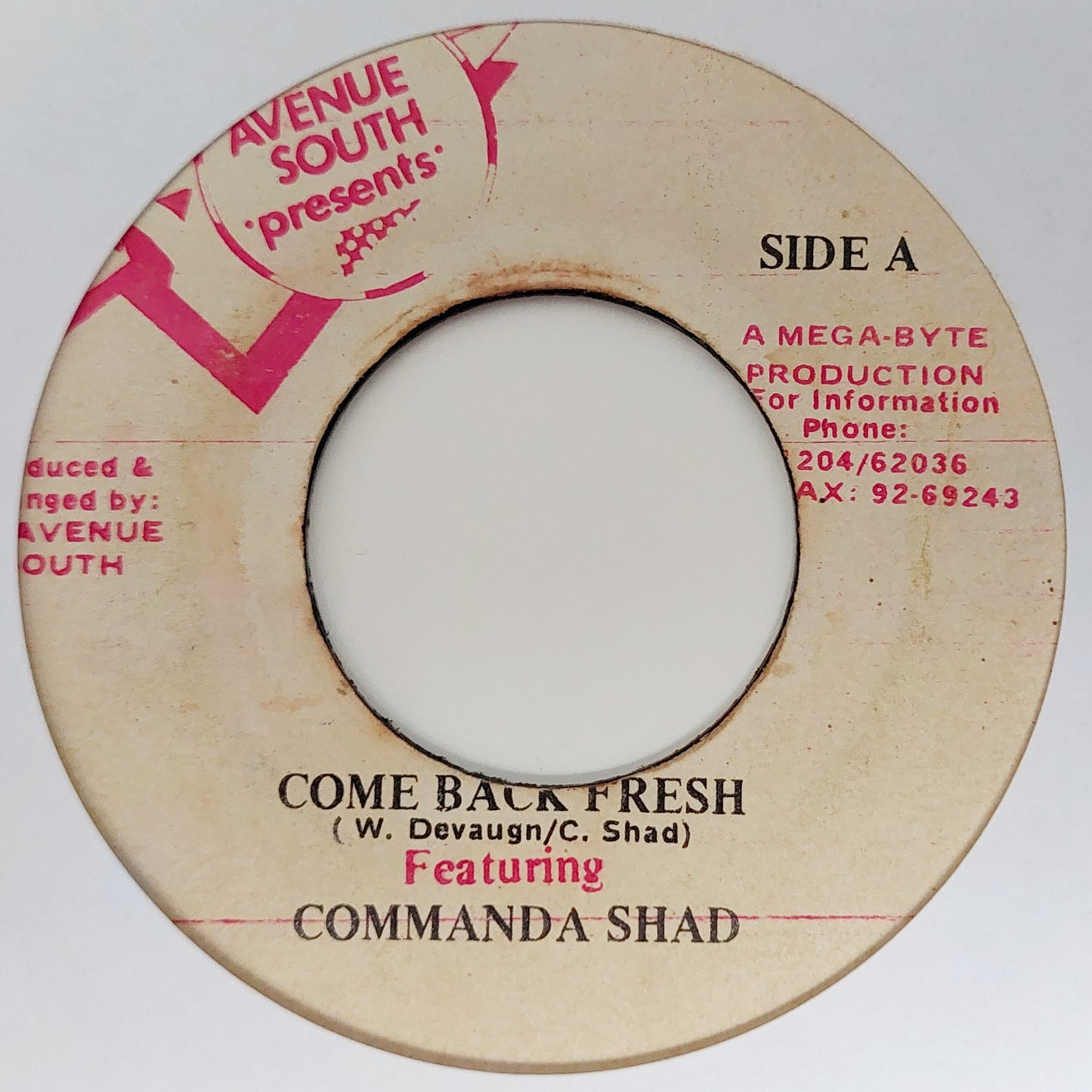 Commanda Shad - Come Back Fresh