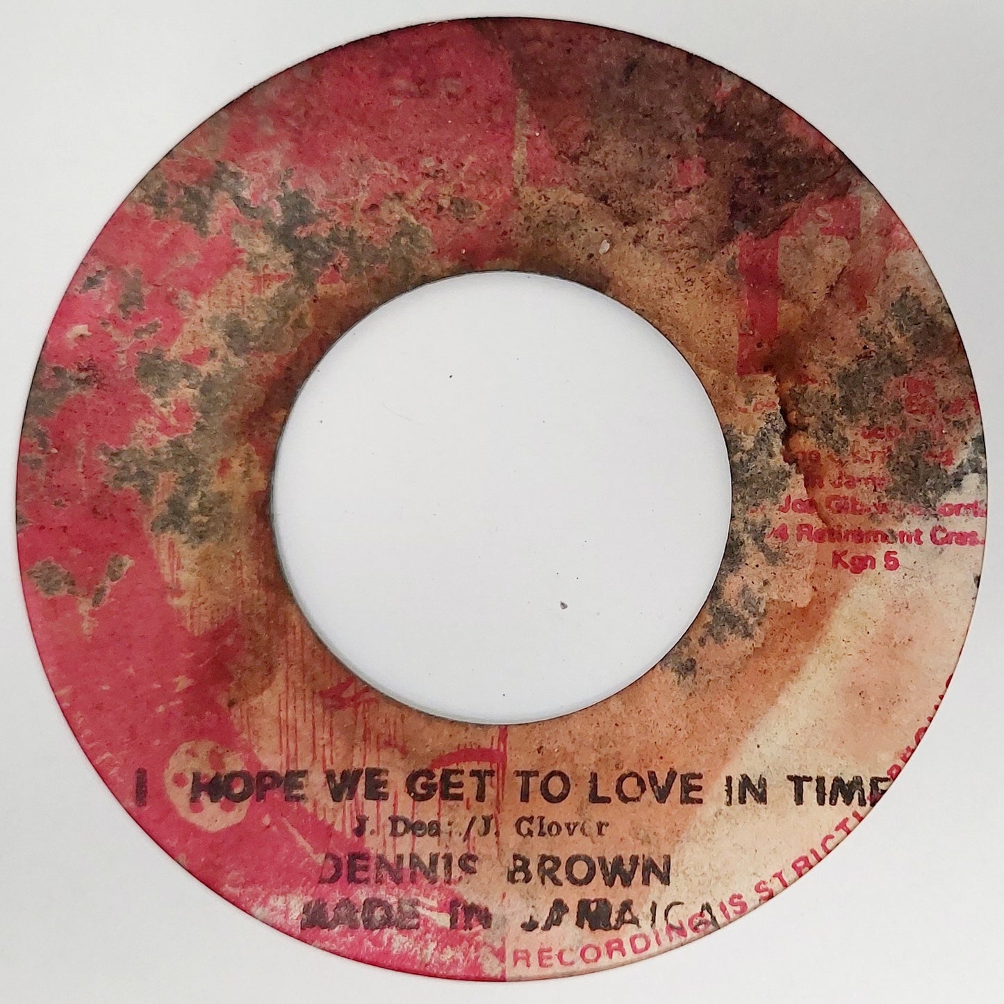 Dennis Brown - I Hope We Get To Love In Time