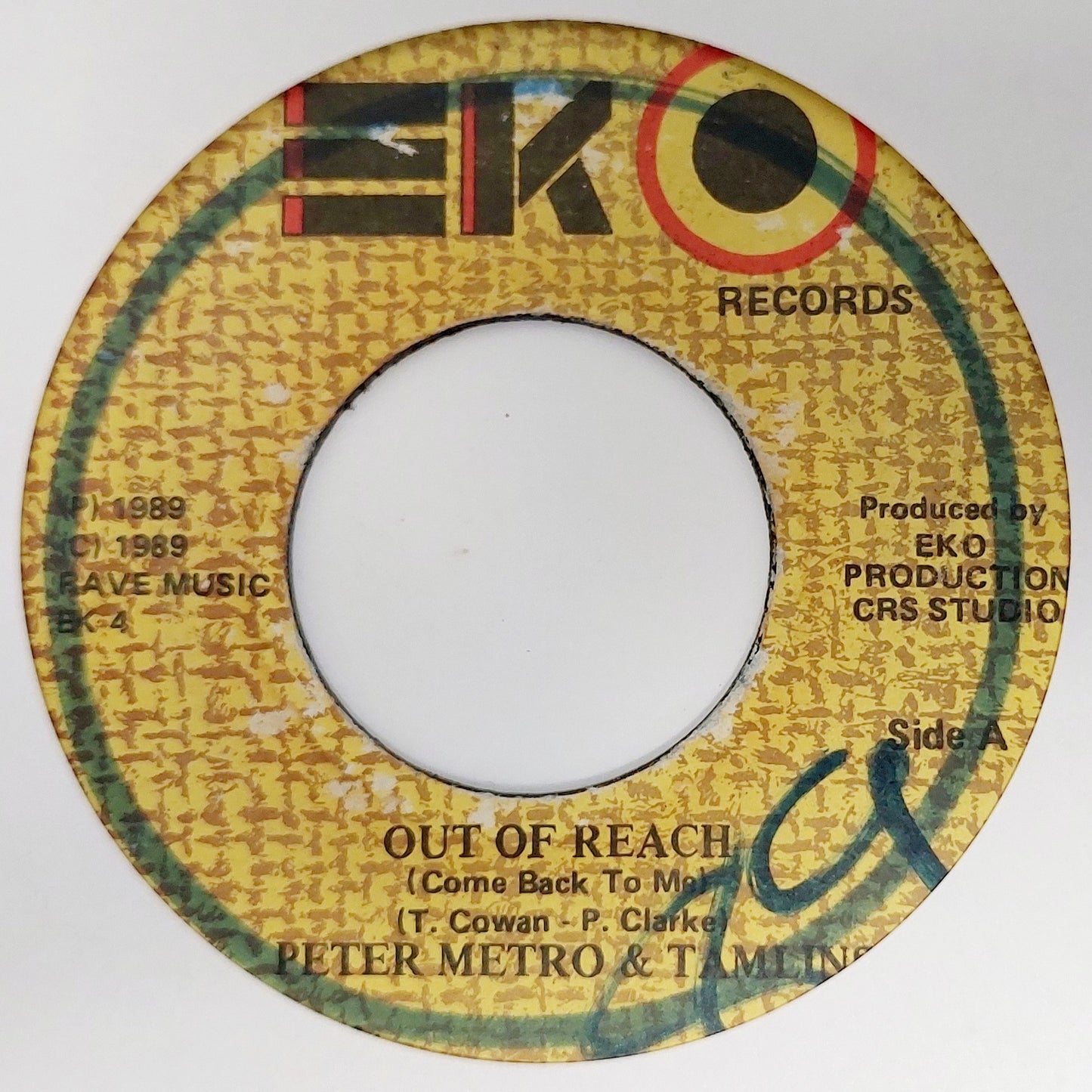 Peter Metro & Tamlins - Out Of Reach (Come Back To Me)