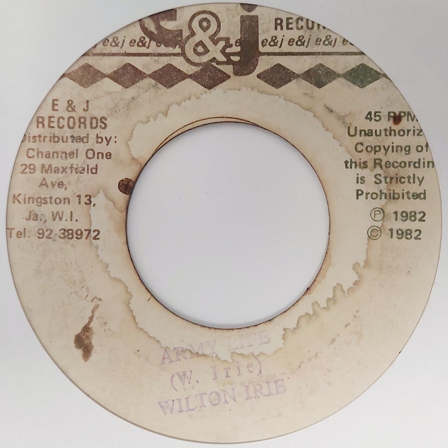 Welton Irie - Army Life