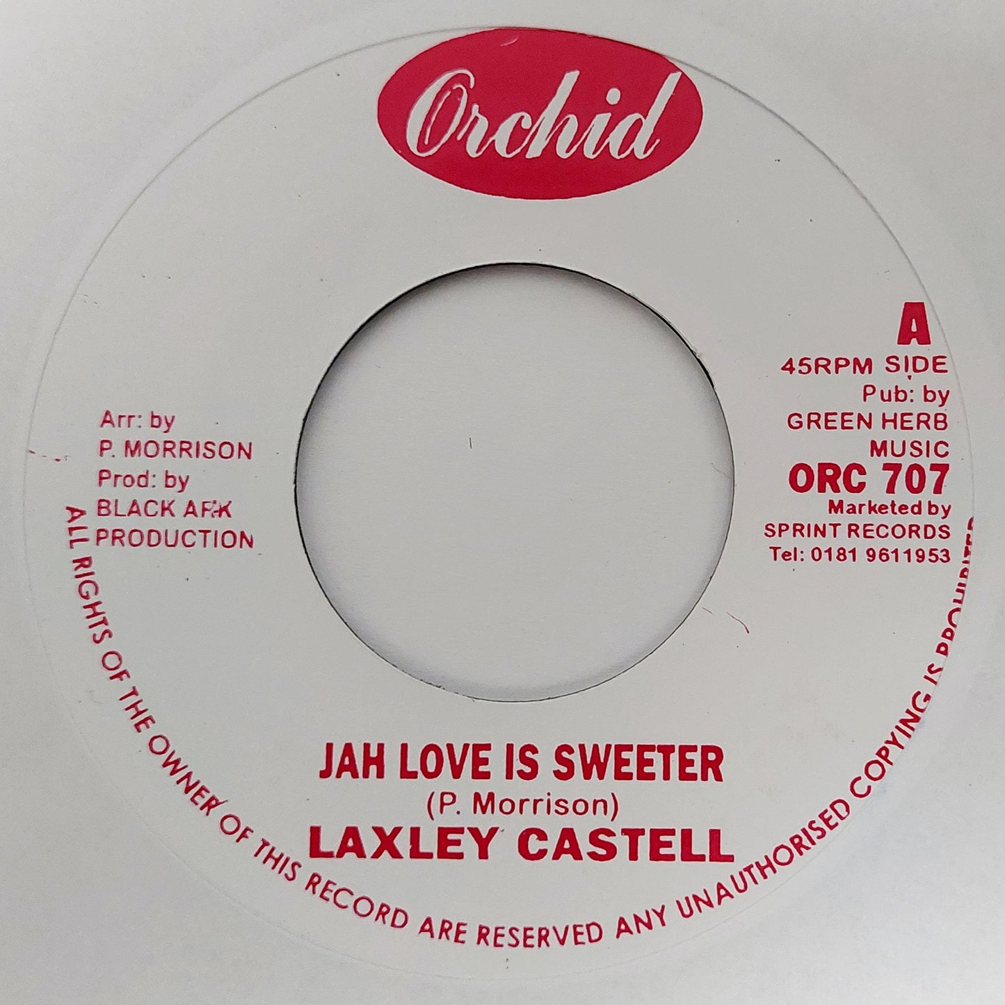 Laxley Castell - Jah Love Is Sweeter