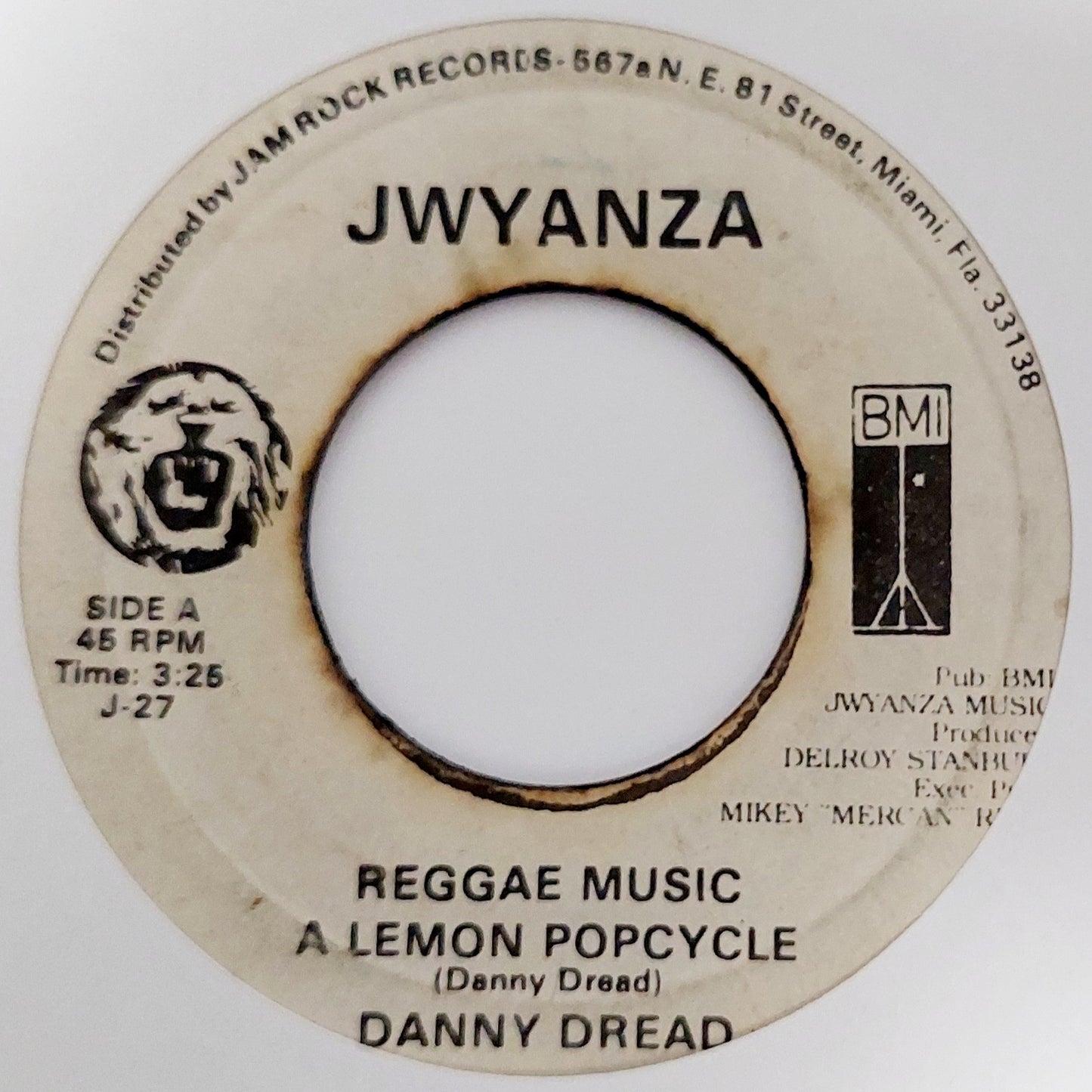 Danny Dread - Reggae Music A Lemon Popcycle