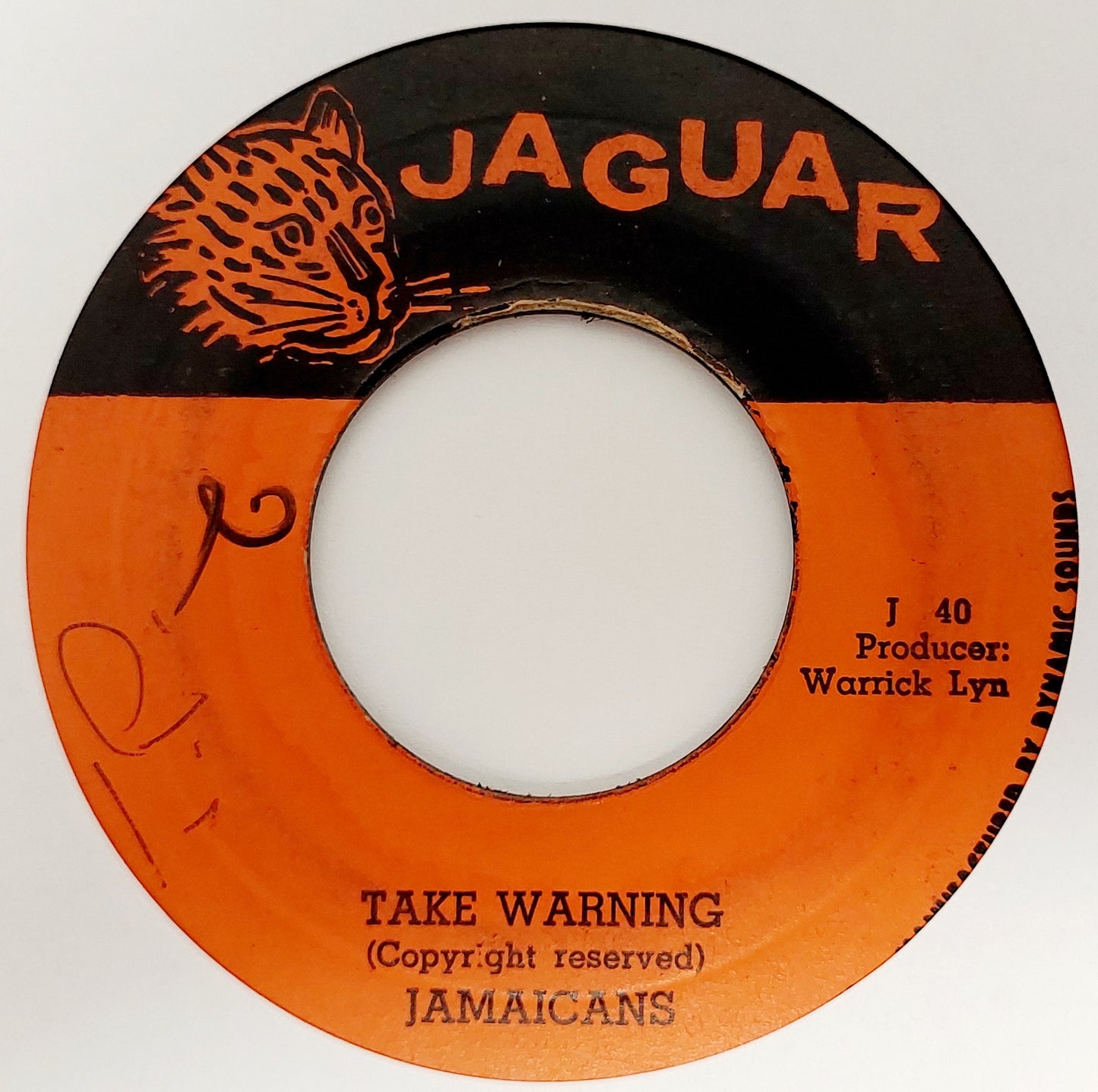 Jamaicans - Take Warning