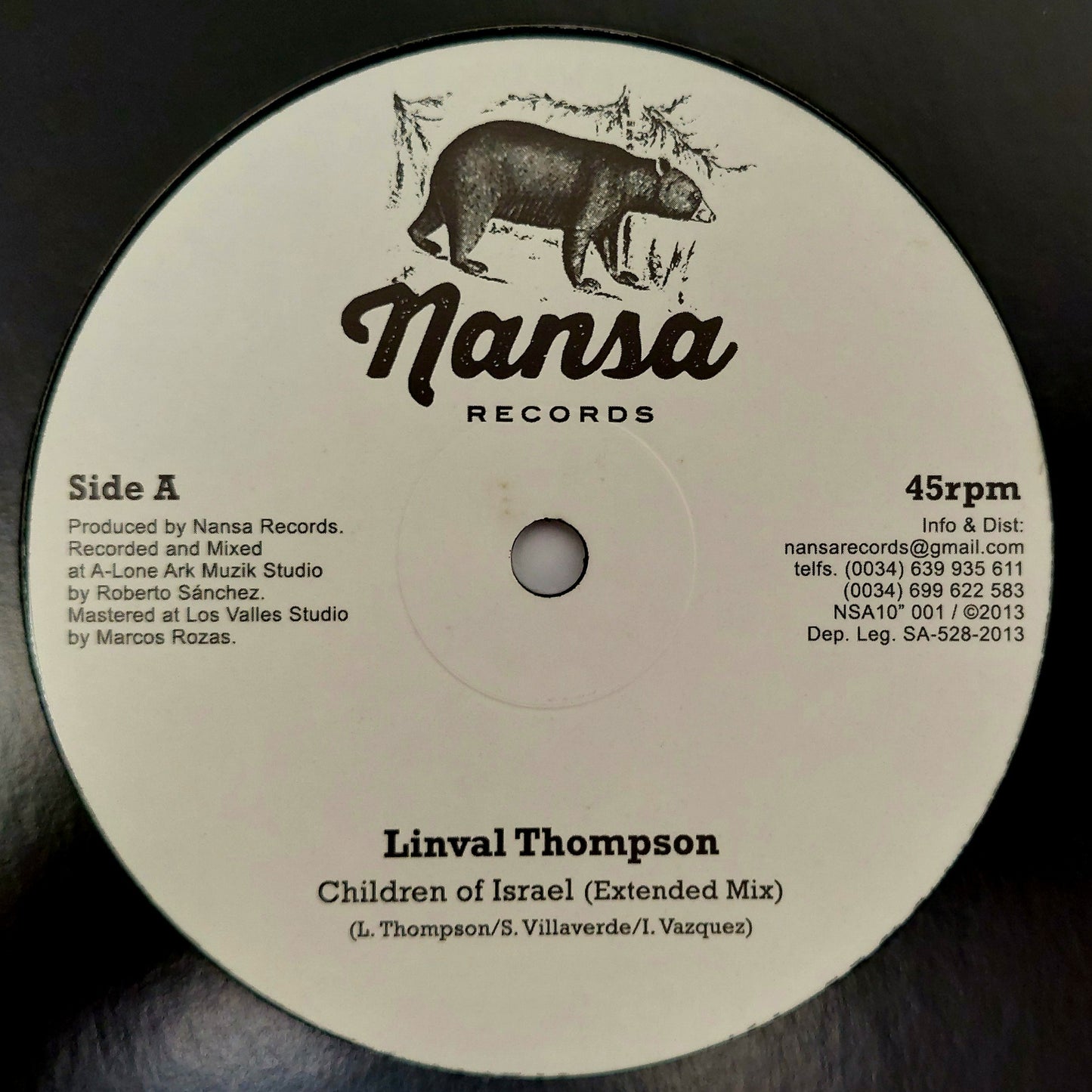 Linval Thompson, Papa Cruz, Ranking Forrest - Children Of Israel (Extended Mix)