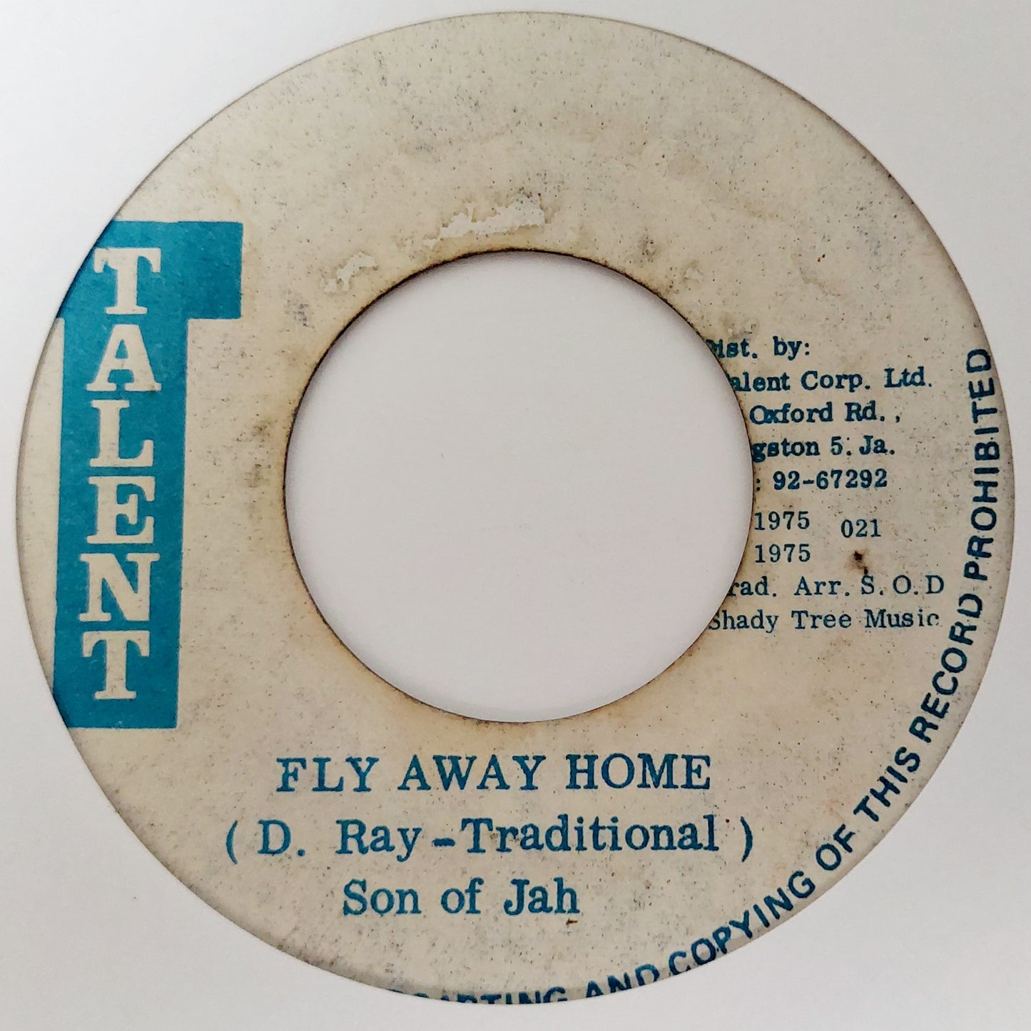 Son Of Jah - Fly Away Home