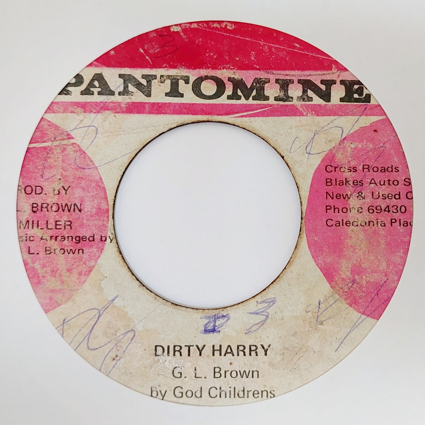 God Childrens / Glen Brown - Dirty Harry / Crish As A Ball