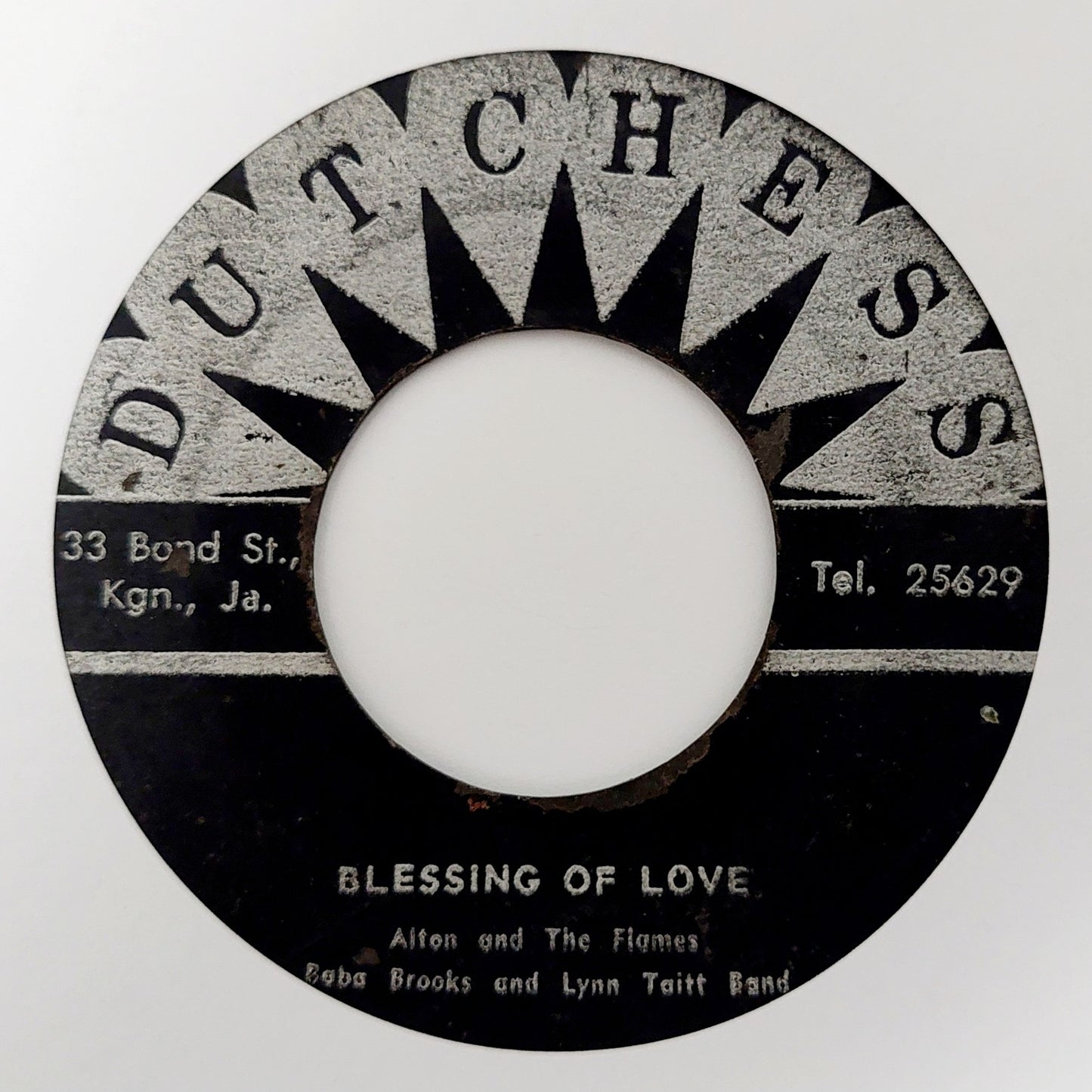 Alton And The Flames, Baba Brooks & Lynn Taitt Band – Blessing Of Love / Nothing Sweeter