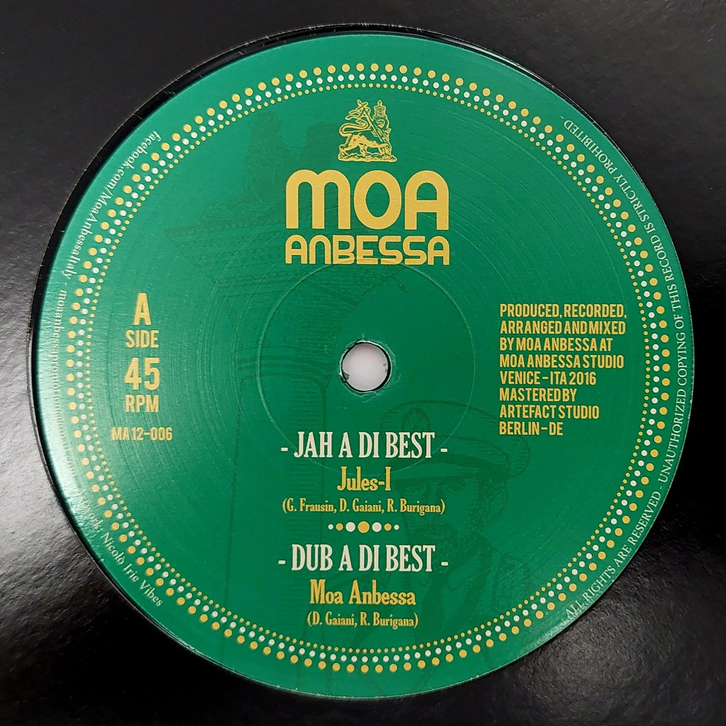 Jules-I / Prince David - Jah A Di Best / Everliving