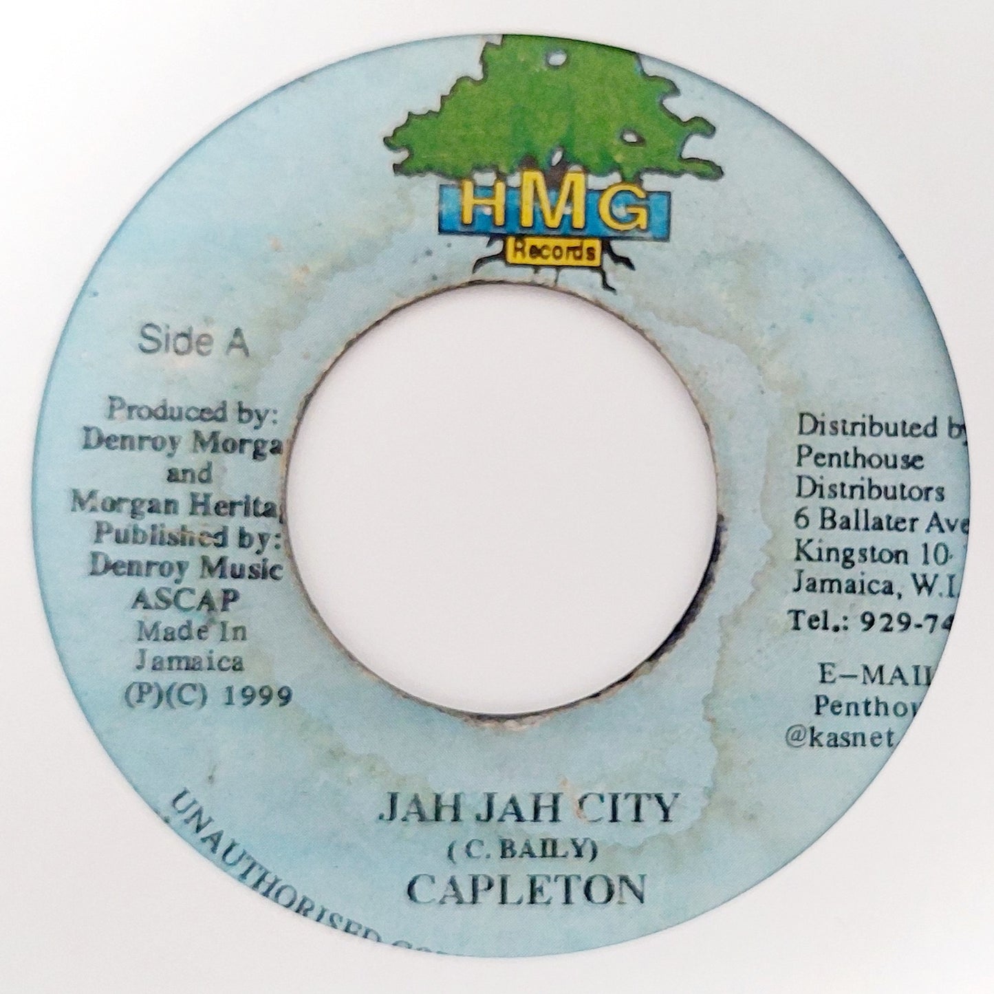 Capleton / Jackwell Miyah - Jah Jah City / Ethiopian Prayer