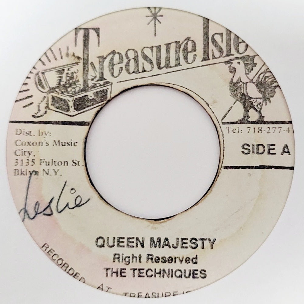 The Techniques / Tommy McCook & The Supersonics - Queen Majesty / Mabrook Wailing