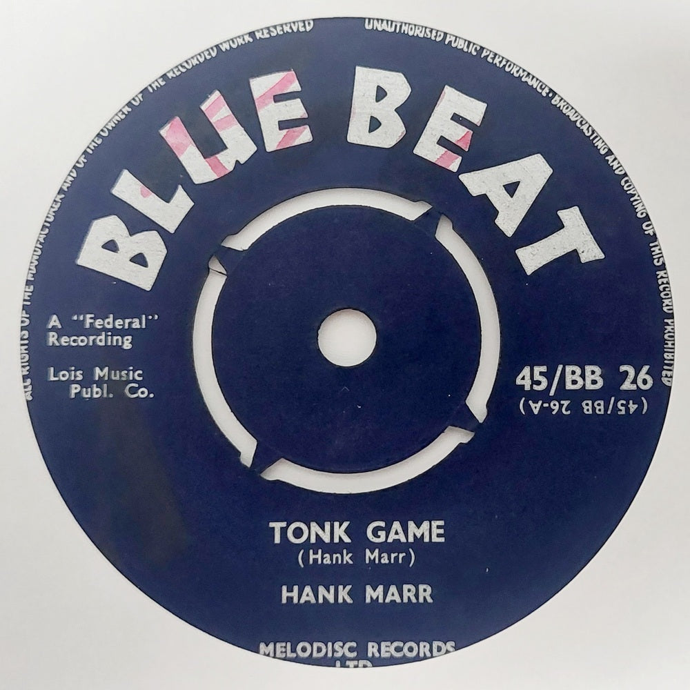 Hank Marr - Tonk Game / Hob-Nobbin'