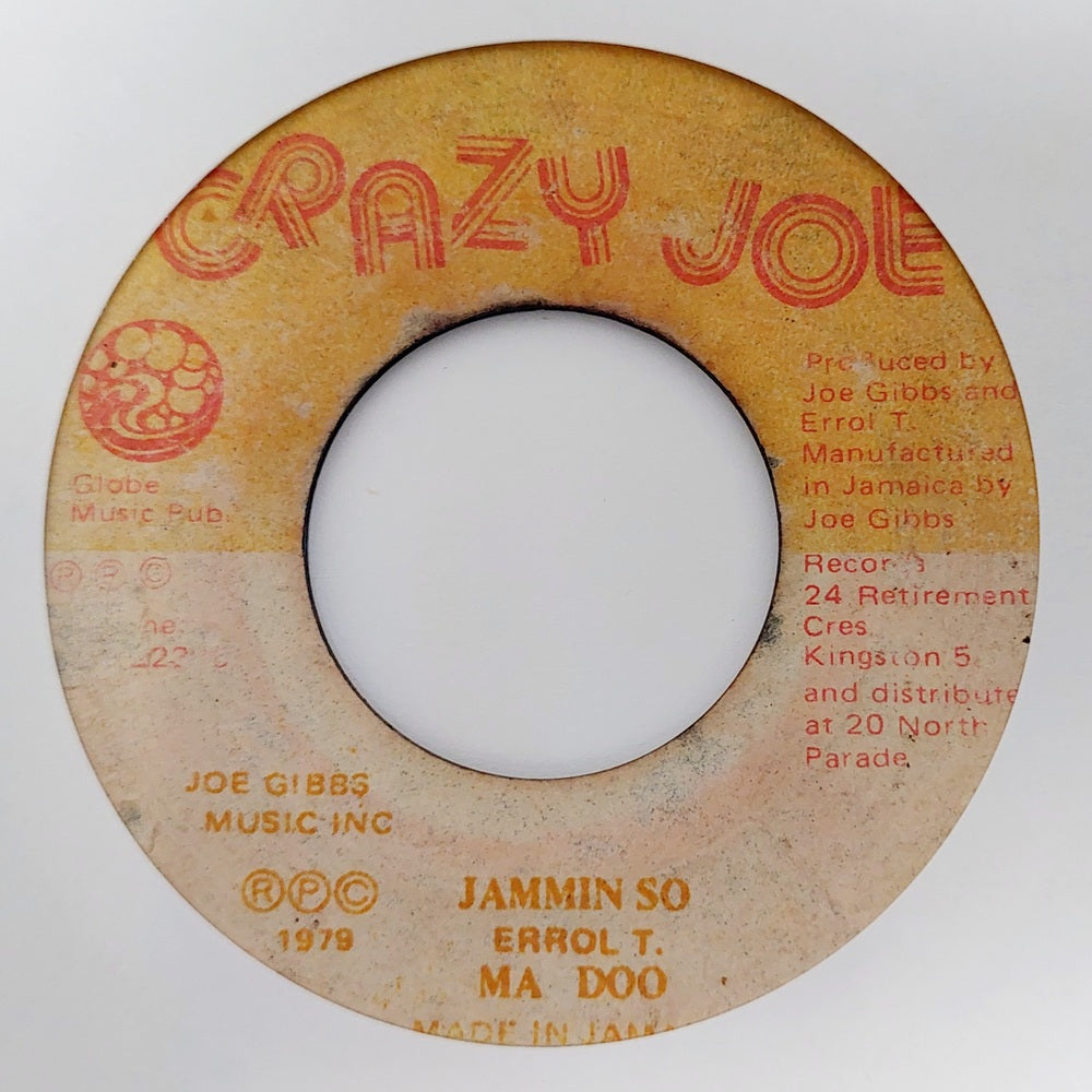 Ma Doo / Joe Gibbs & The Professionals - Jammin So / Feeling Hot