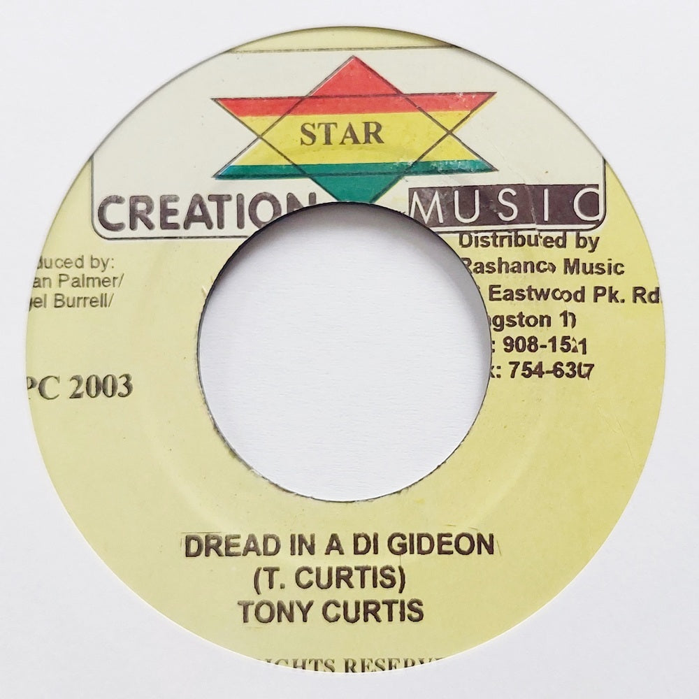Tony Curtis - Dread In A Di Gideon