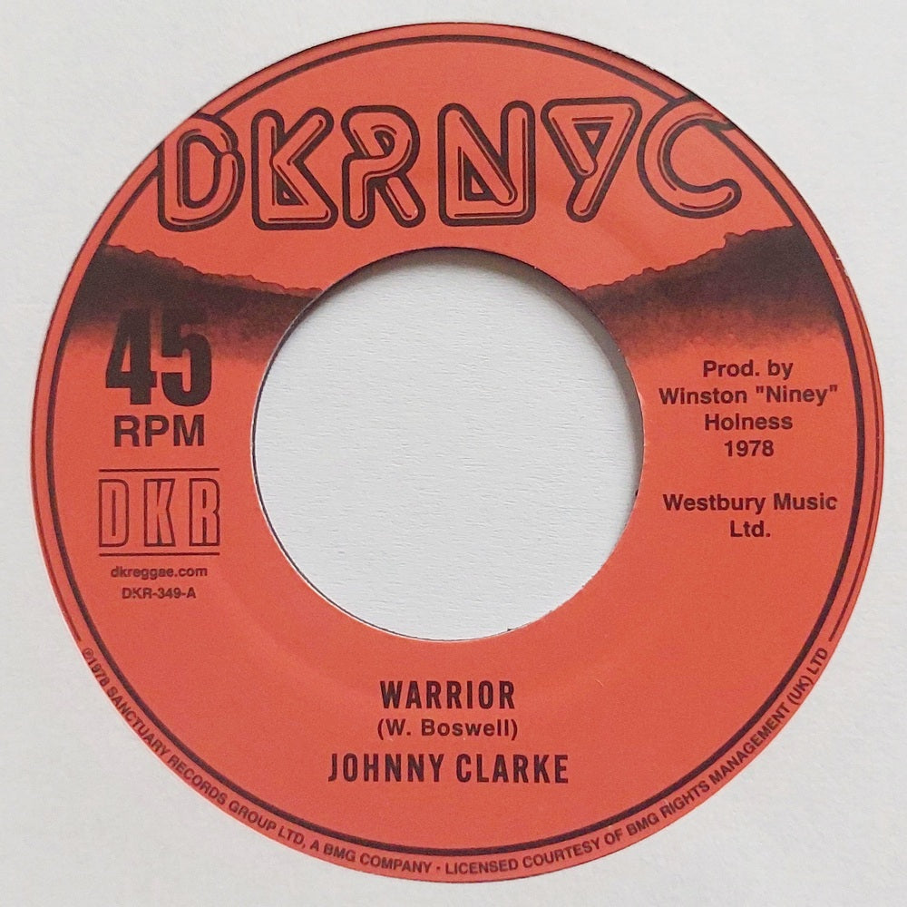 Johnny Clarke / Ranking Trevor - Warrior / Whip Them Jah Jah