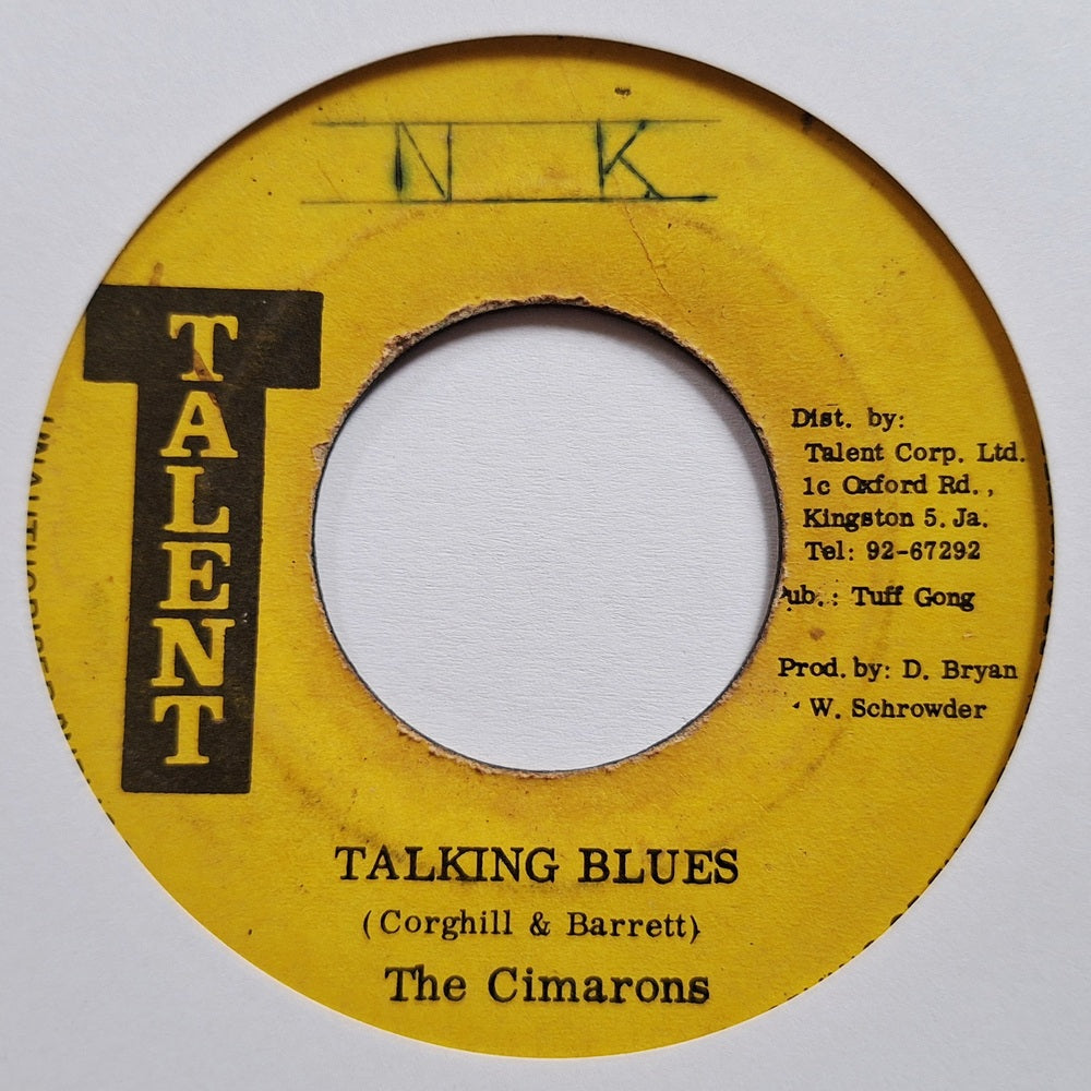 The Cimarons - Talking Blues