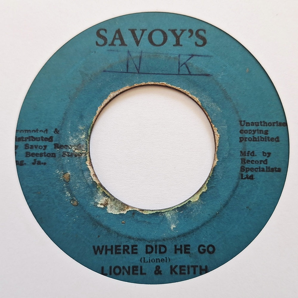 Lionel & Keith - Where Did He Go