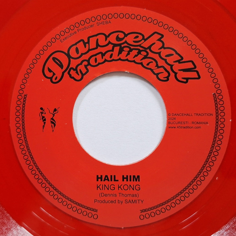King Kong - Hail Him (RED VINYL - LIMITED EDITION OF 50 COPIES)