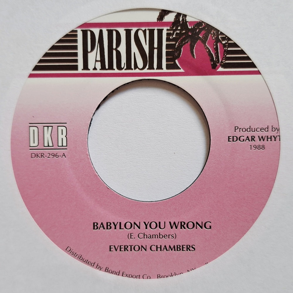 Everton Chambers - Babylon You Wrong