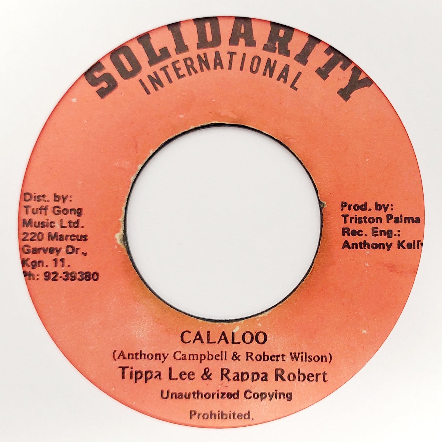 Rappa Roberts & Tippa Lee - Calaloo