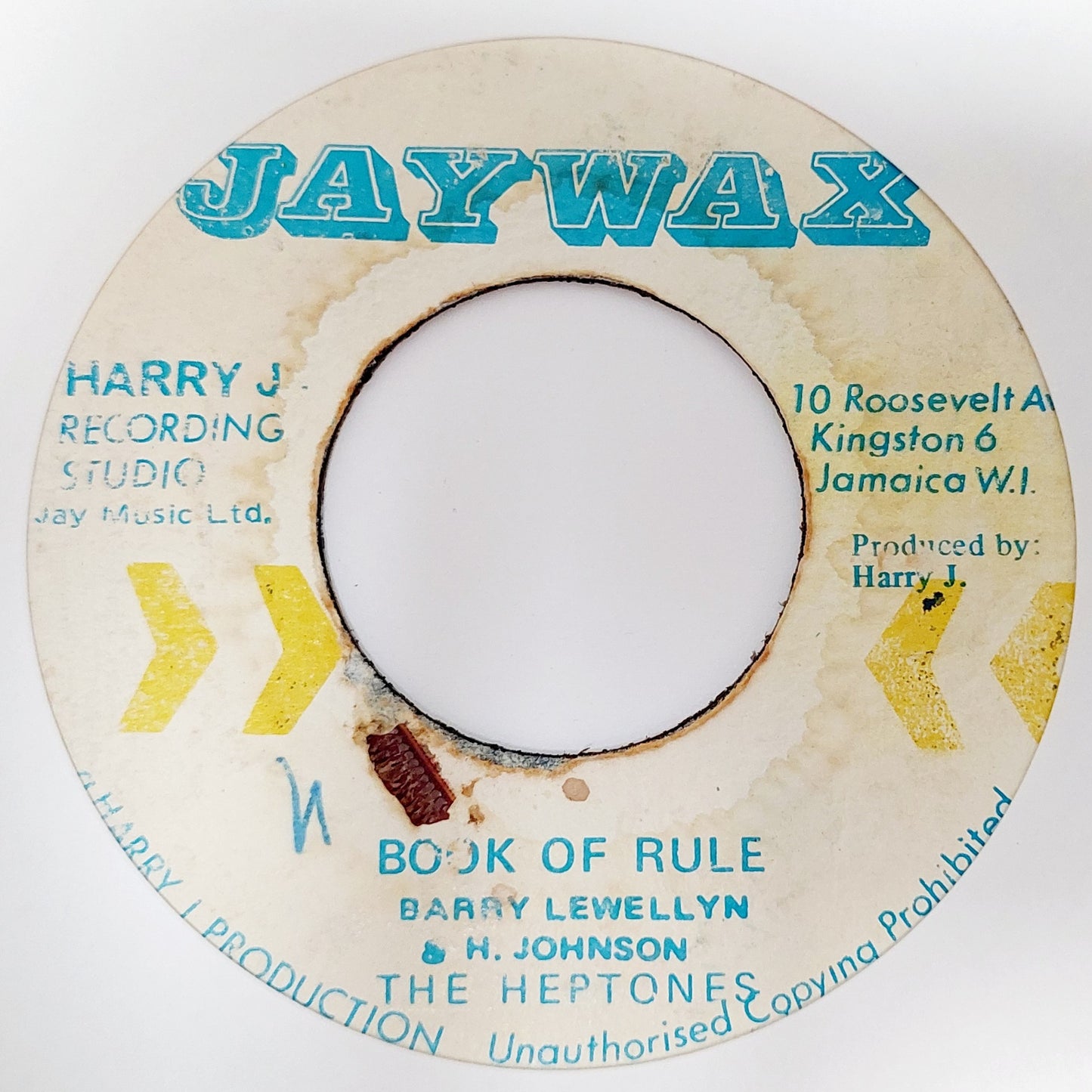 The Heptones - Book Of Rule