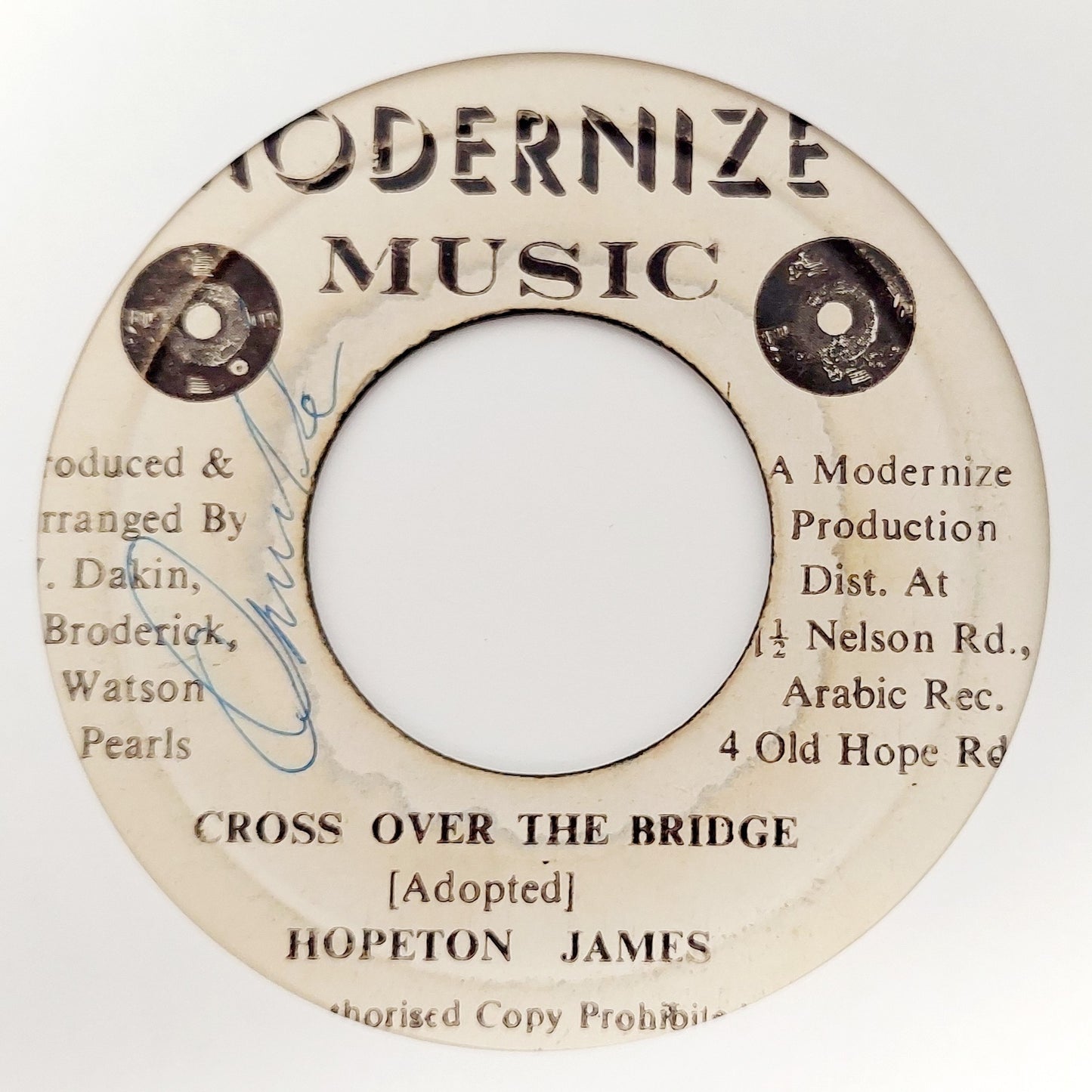 Hopeton James - Cross Over The Bridge