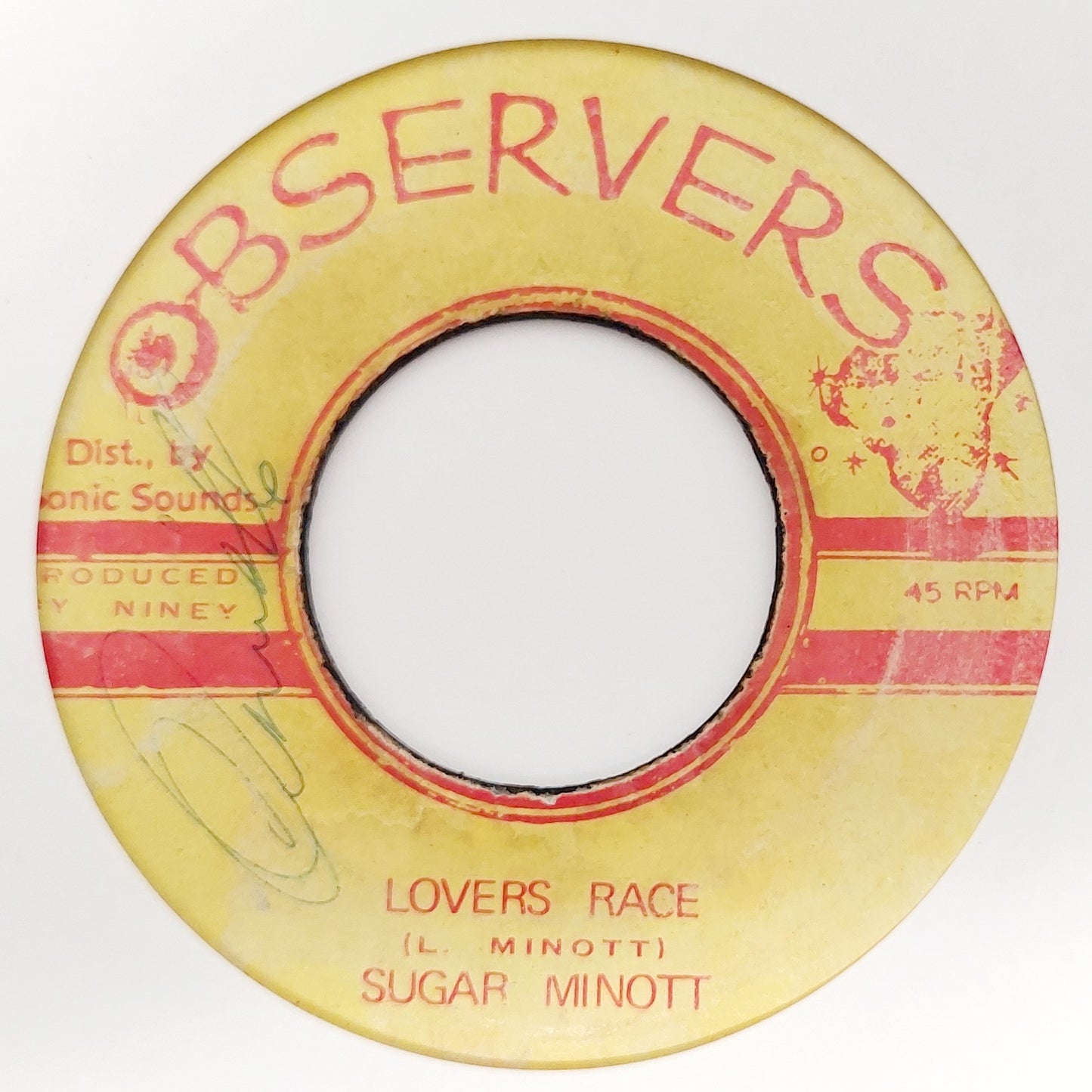 Sugar Minott - Lovers Race