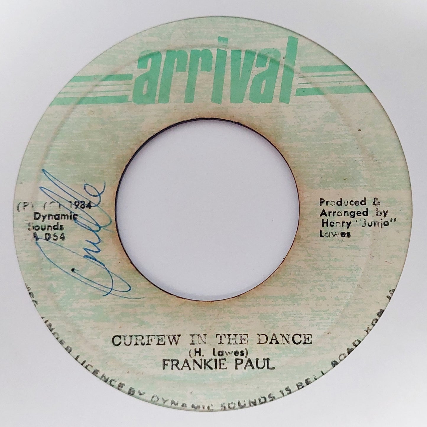 Frankie Paul - Curfew In The Dance