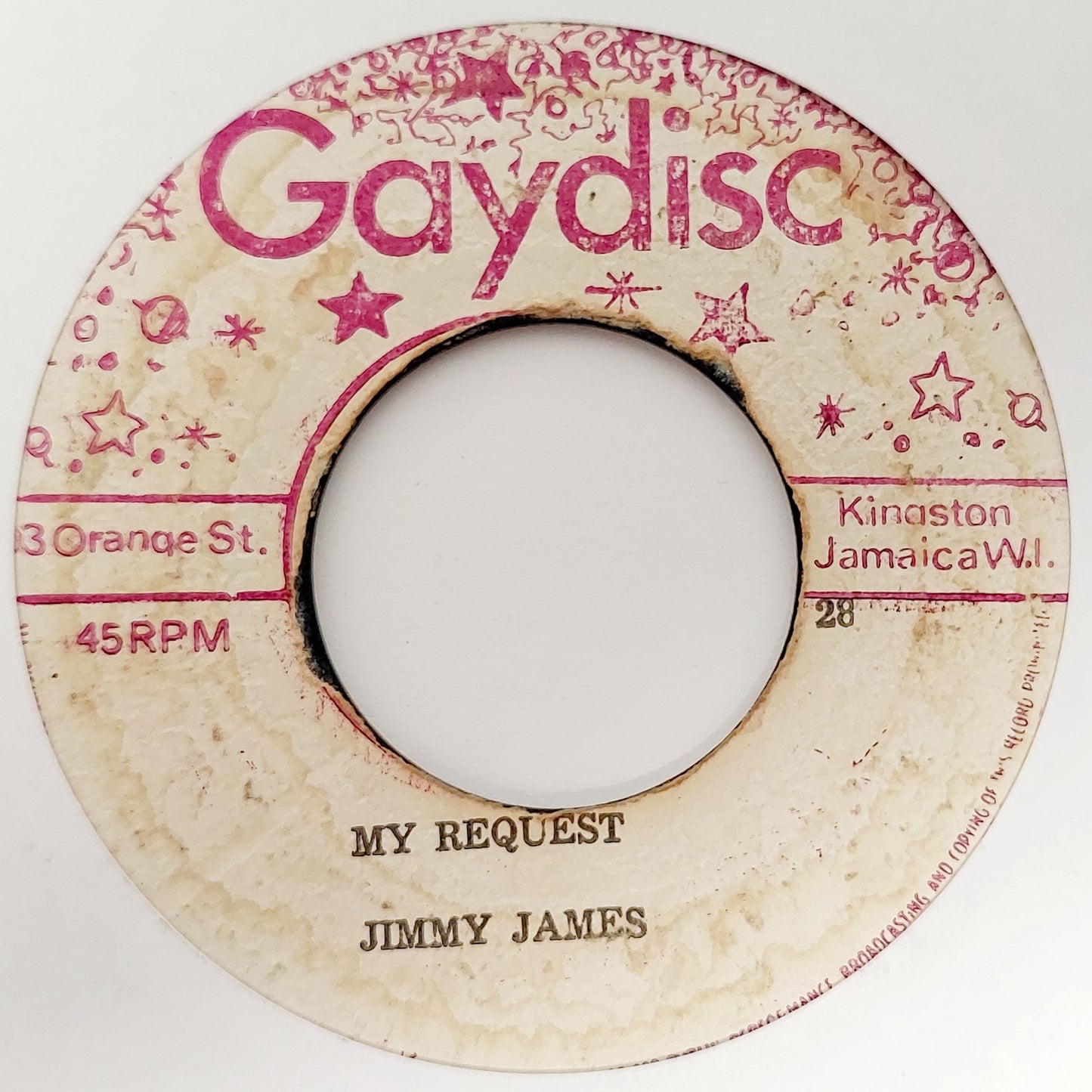 Jimmy James - My Request / Come To Me Softly