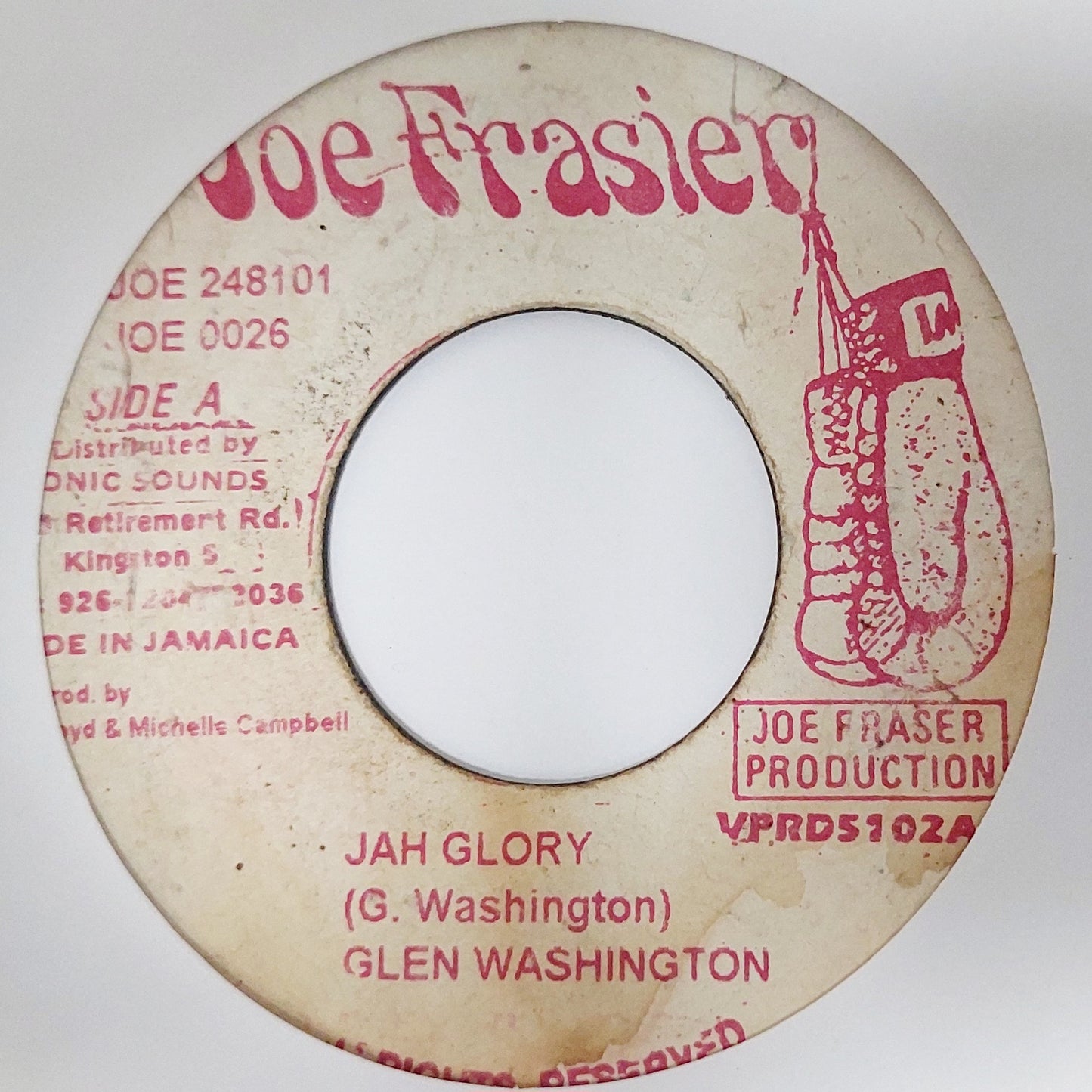 Glen Washington - Jah Glory