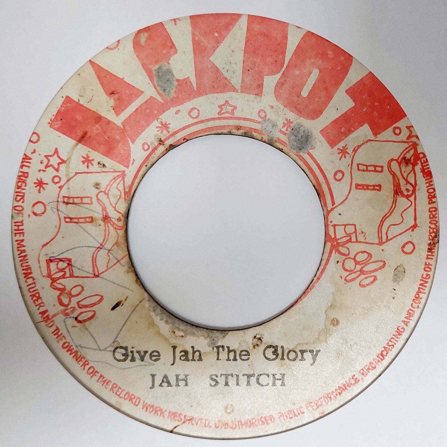Jah Stitch / The Aggrovators - Give Jah The Glory / A Glorious Version