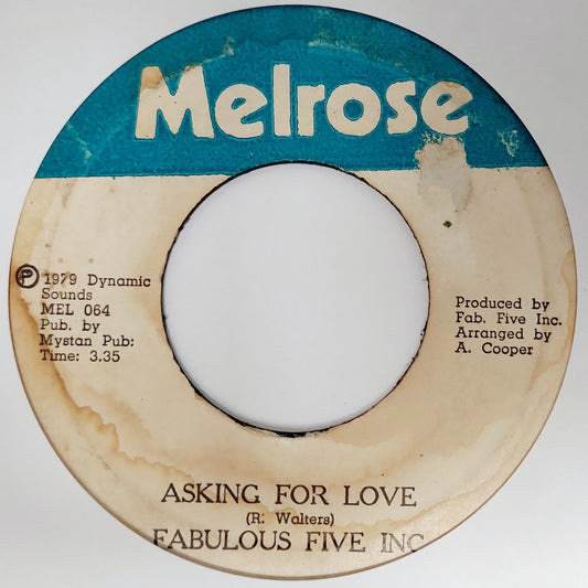 Fabulous Five Inc. - Asking For Love / Love