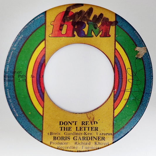 Boris Gardiner - Love (Can Make You Happy) / Don't Read The Letter