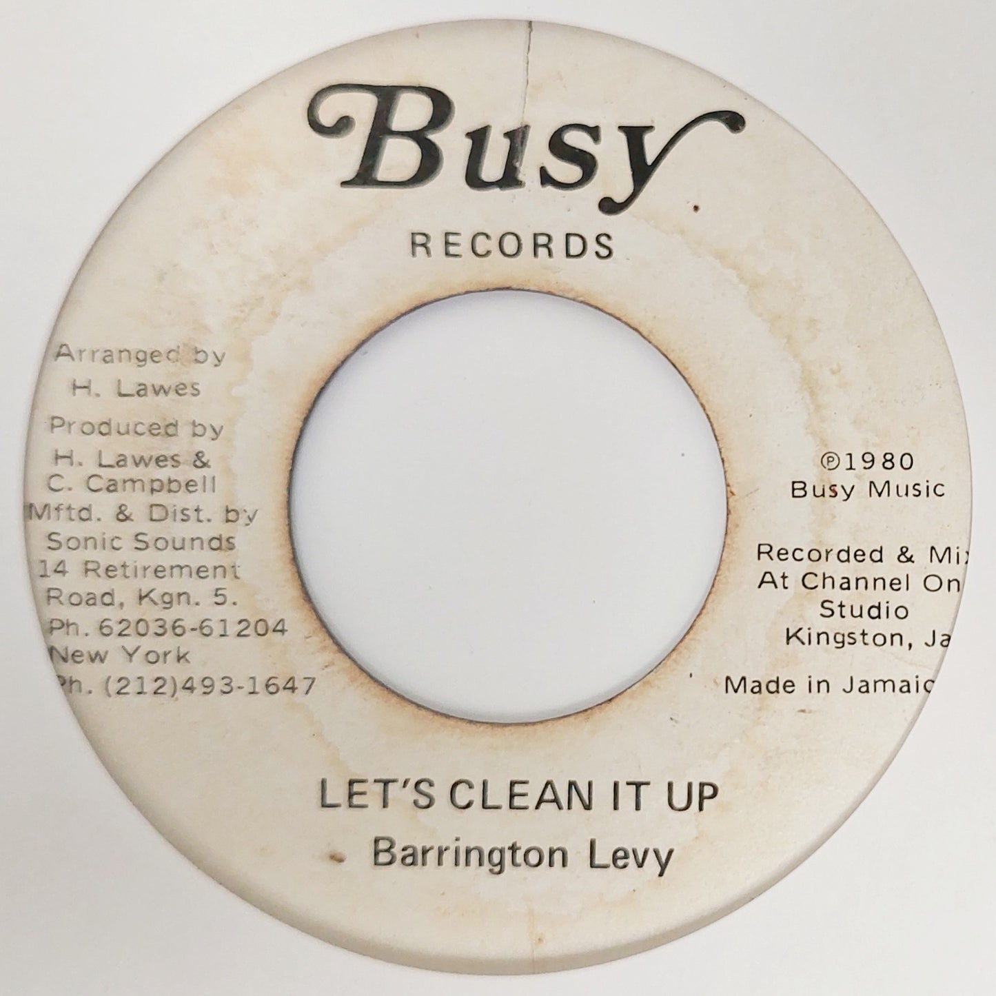 Barrington Levy - Lets Clean It Up