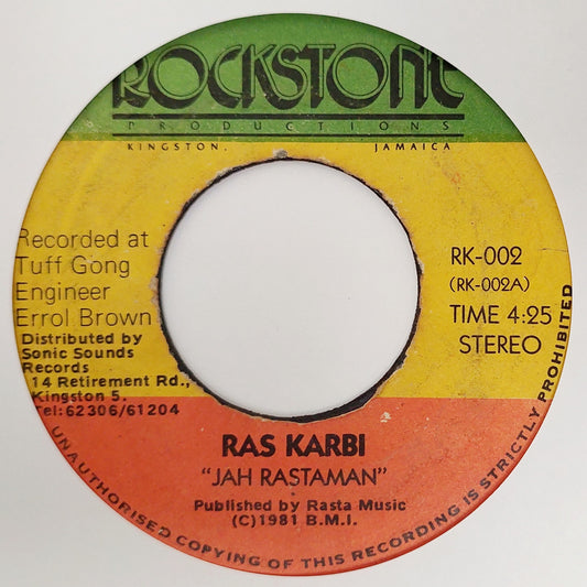 Ras Karbi - Jah Rastaman