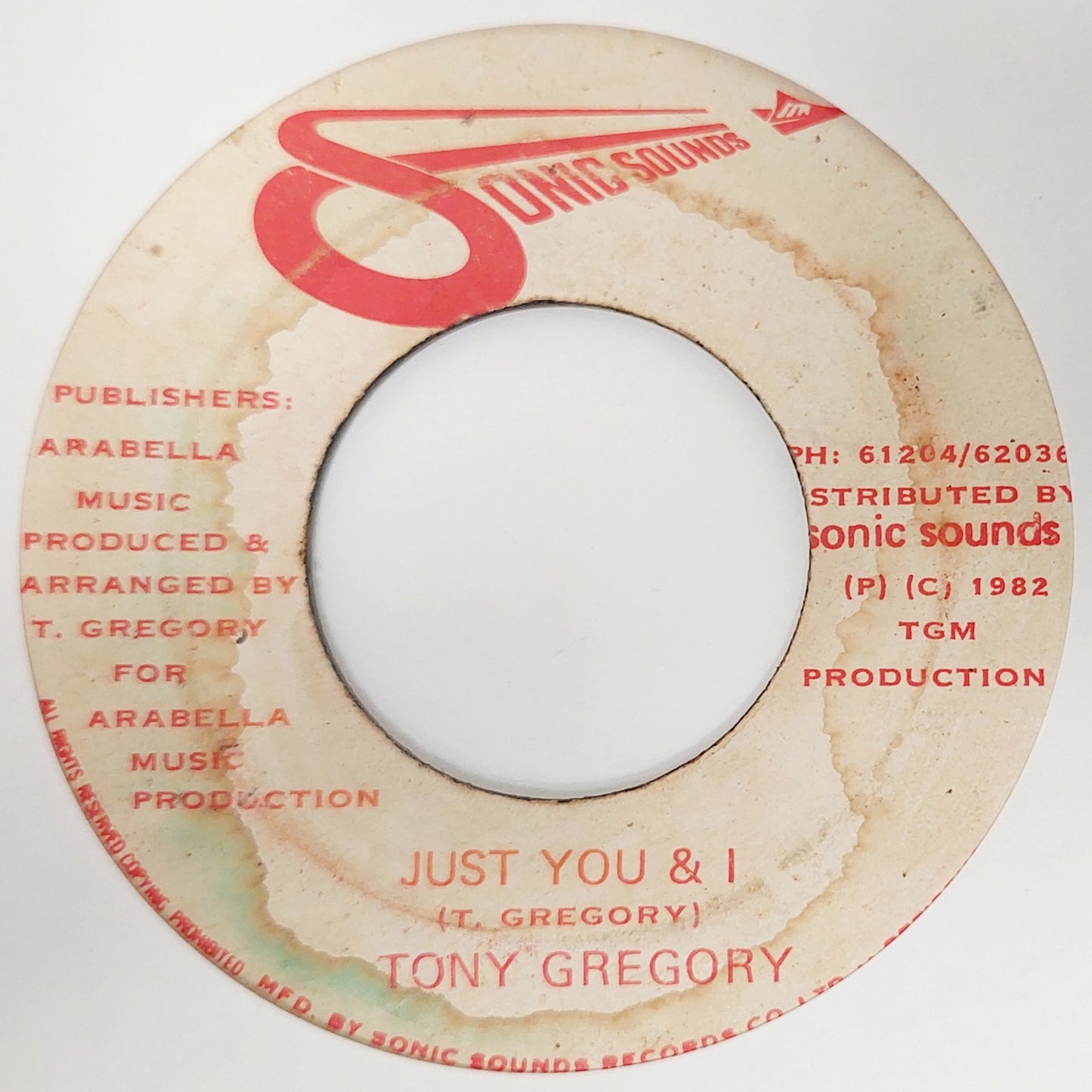 Tony Gregory - It's Alright With Me / Just You and I