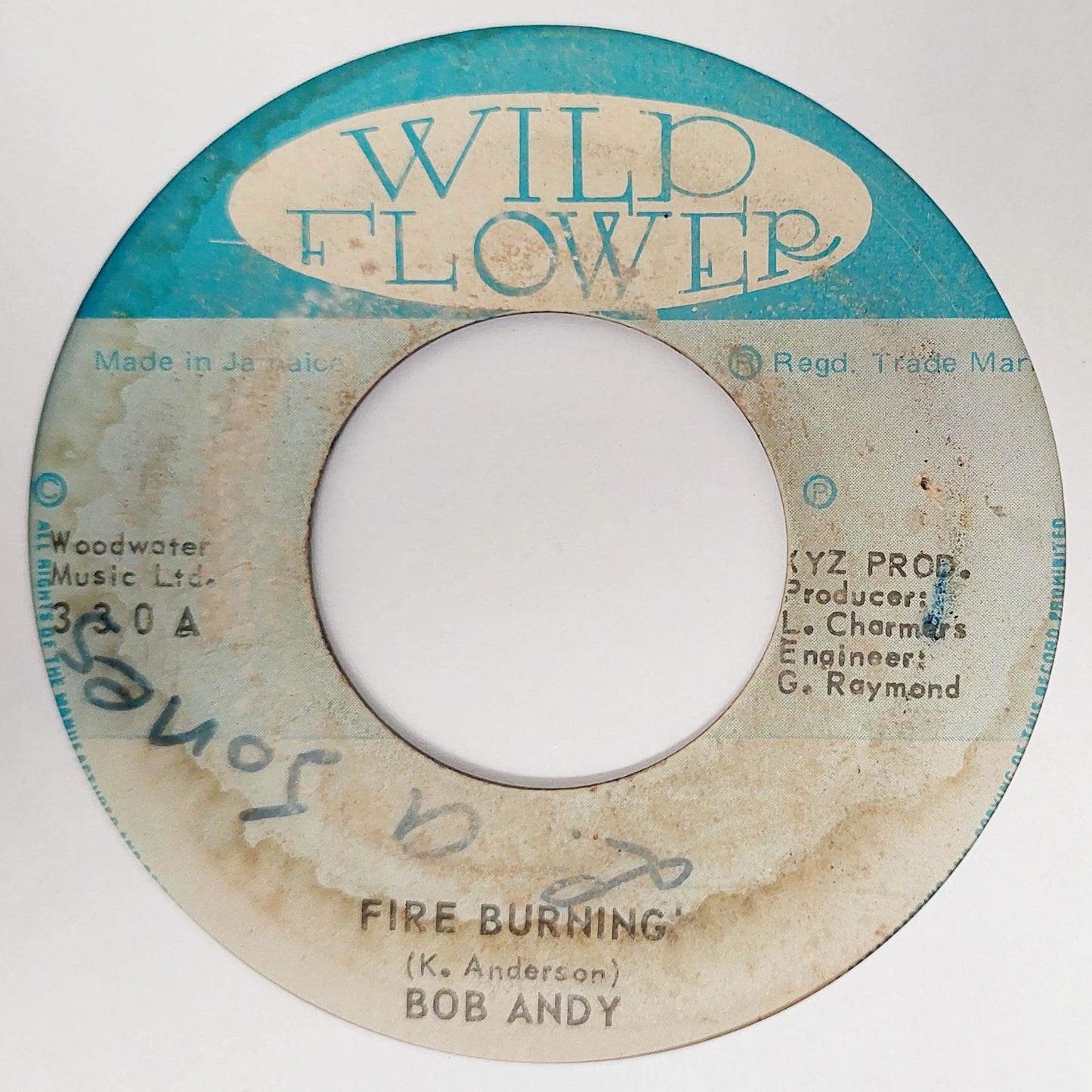 Bob Andy - Fire Burning / Burning Drums