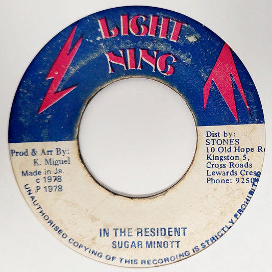 Sugar Minott - In The Resident