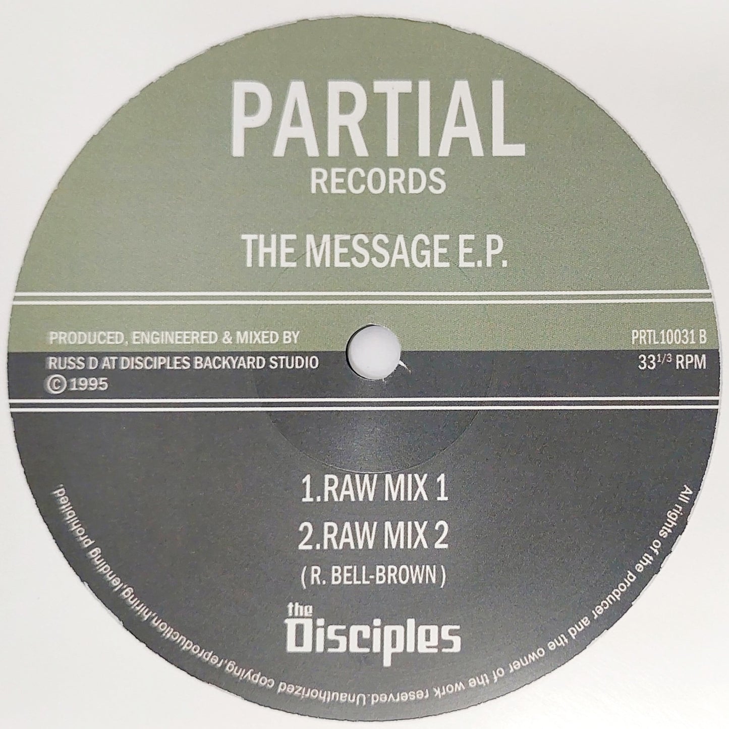 The Disciples - The Message E.P.