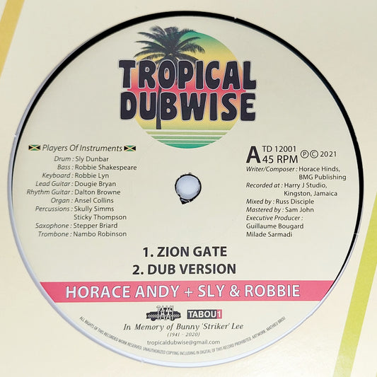 Horace Andy & Sly & Robbie - Zion Gate