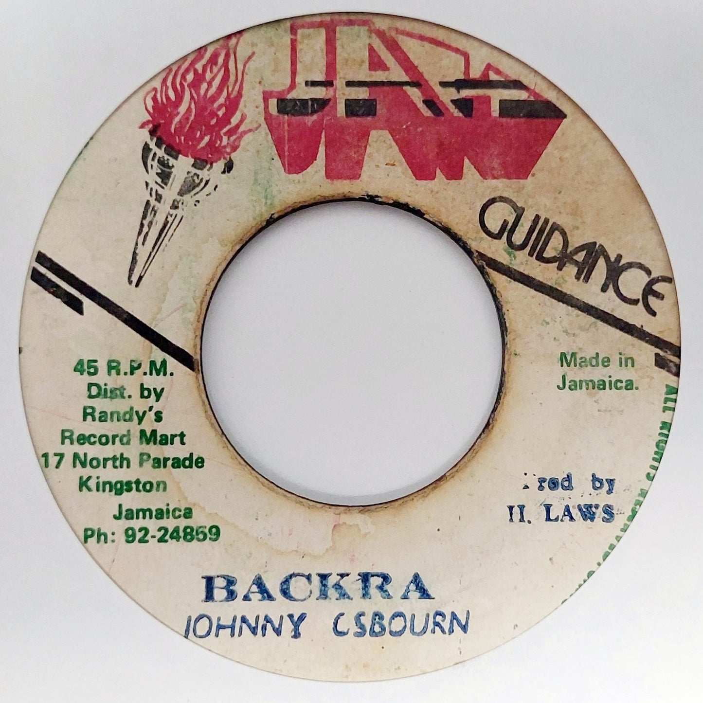 Johnny Osbourn - Backra