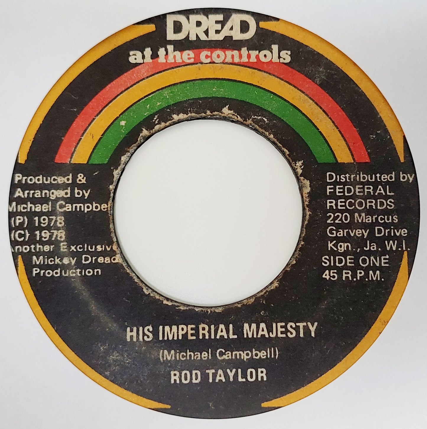 Rod Taylor / Mickey Dread - His Imperial Majesty