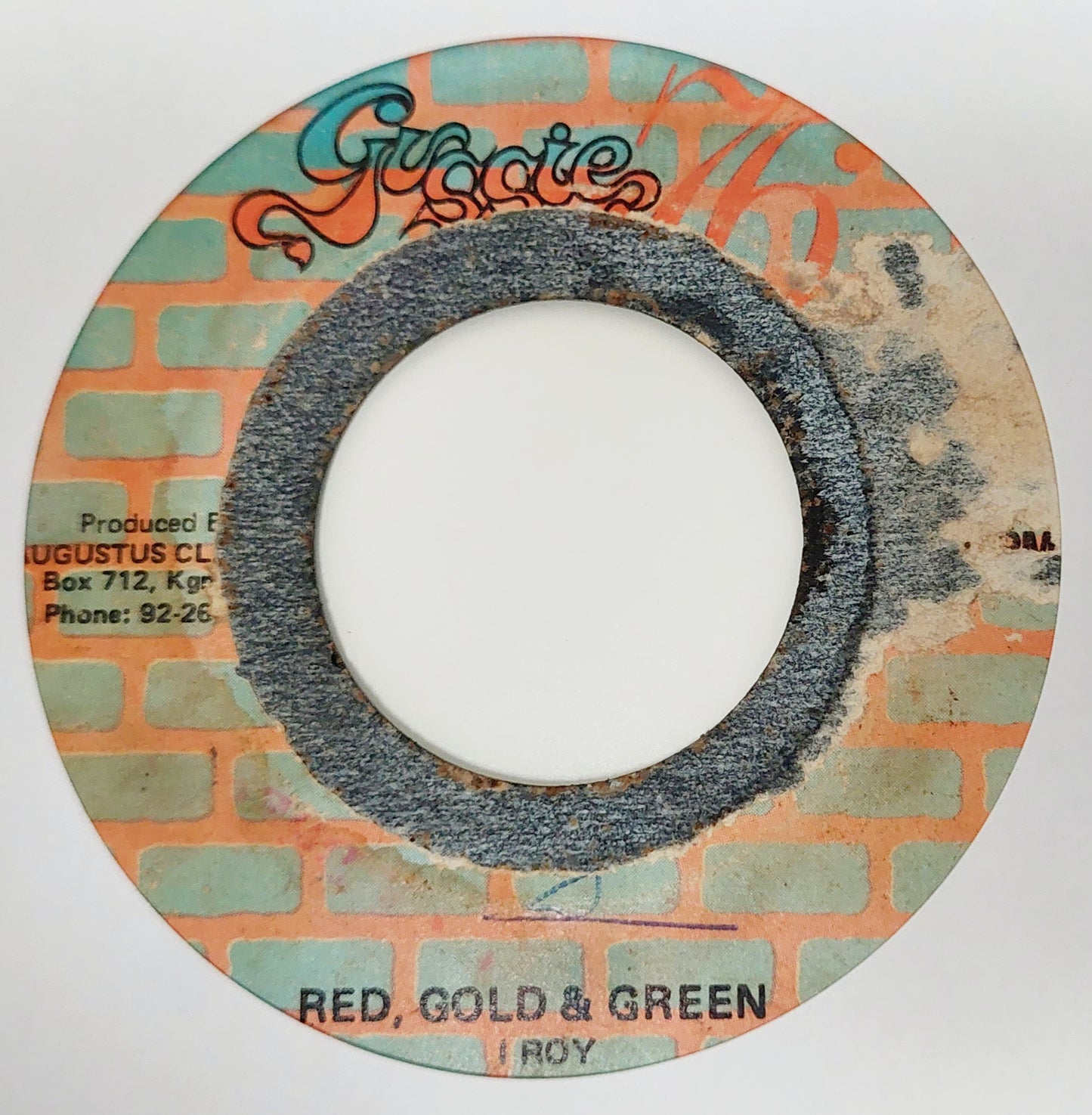 I Roy - Peace Can Solve It / Red, Gold & Green