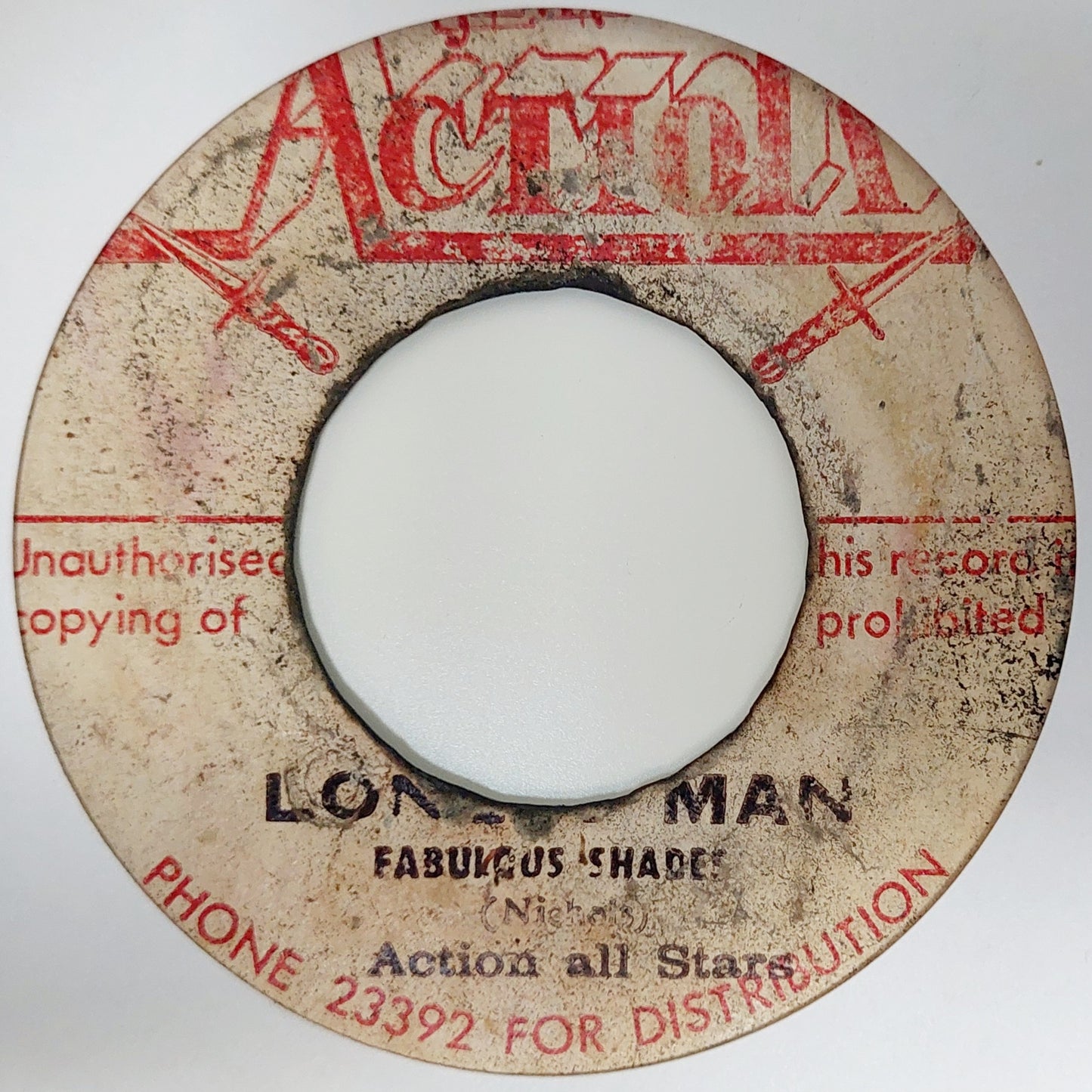 The Fabulous Shades / Shades All Stars - Lonely Man / Lonely Man