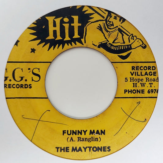 The Maytones ‎- Funny Man / Version Flight